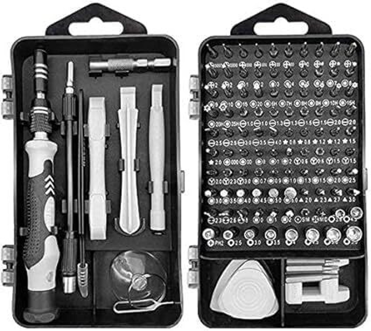 Image of OLIVENTA Screwdriver Tool Kit 115 in 1 | Multi-Bit Repair Set for Mobile, Laptop, Watch Standard Screwdriver Set