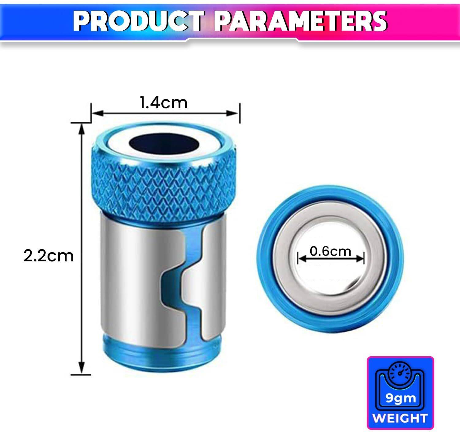 amiciTools Universal Magnetic Ring for Screwdriver Bits - Image 4