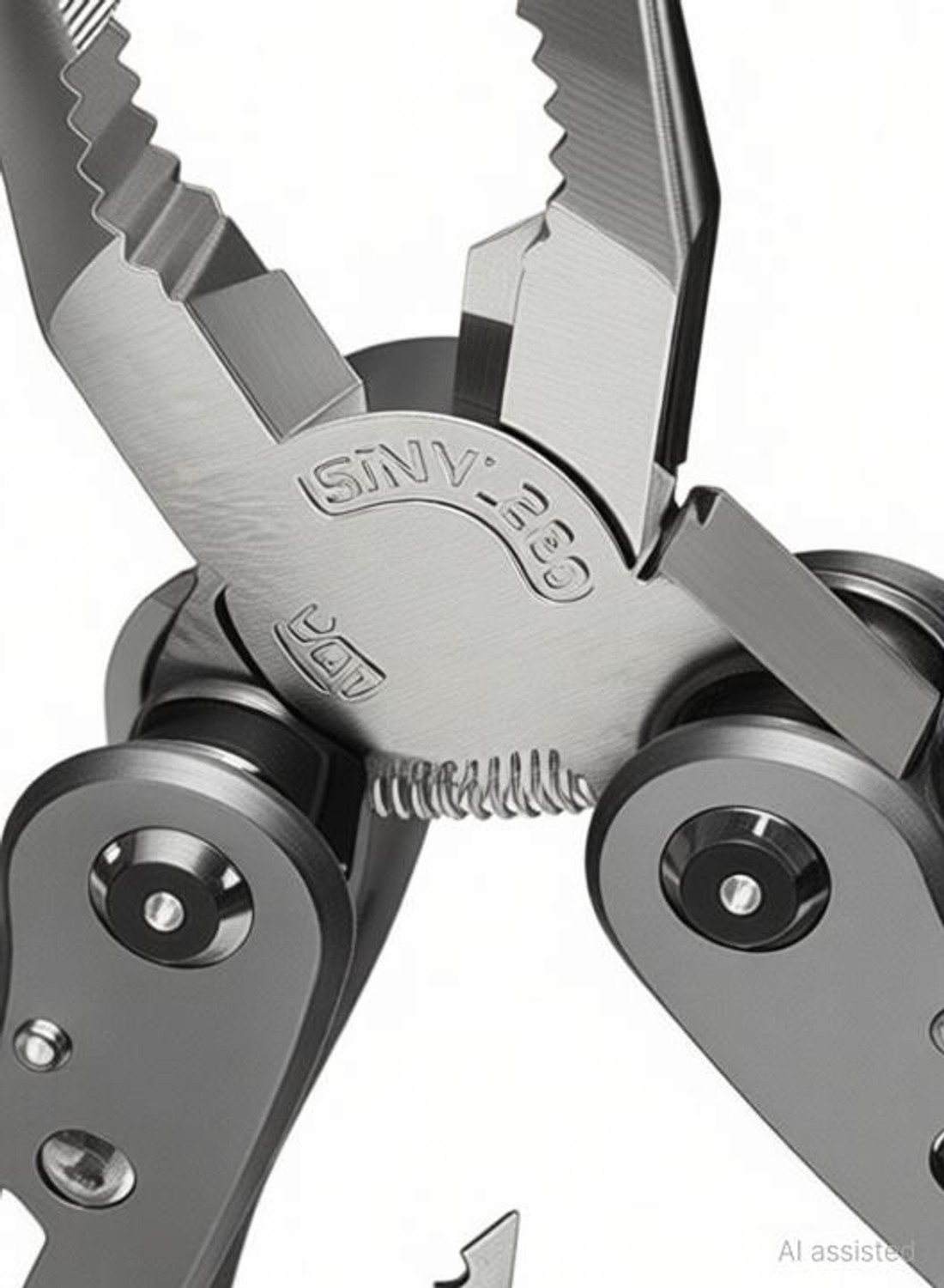 Image of YANSI 24 in 1 Multi-function Plier Tools Multi Utility Plier (24 Tools, Silver) Standard Screwdriver Set