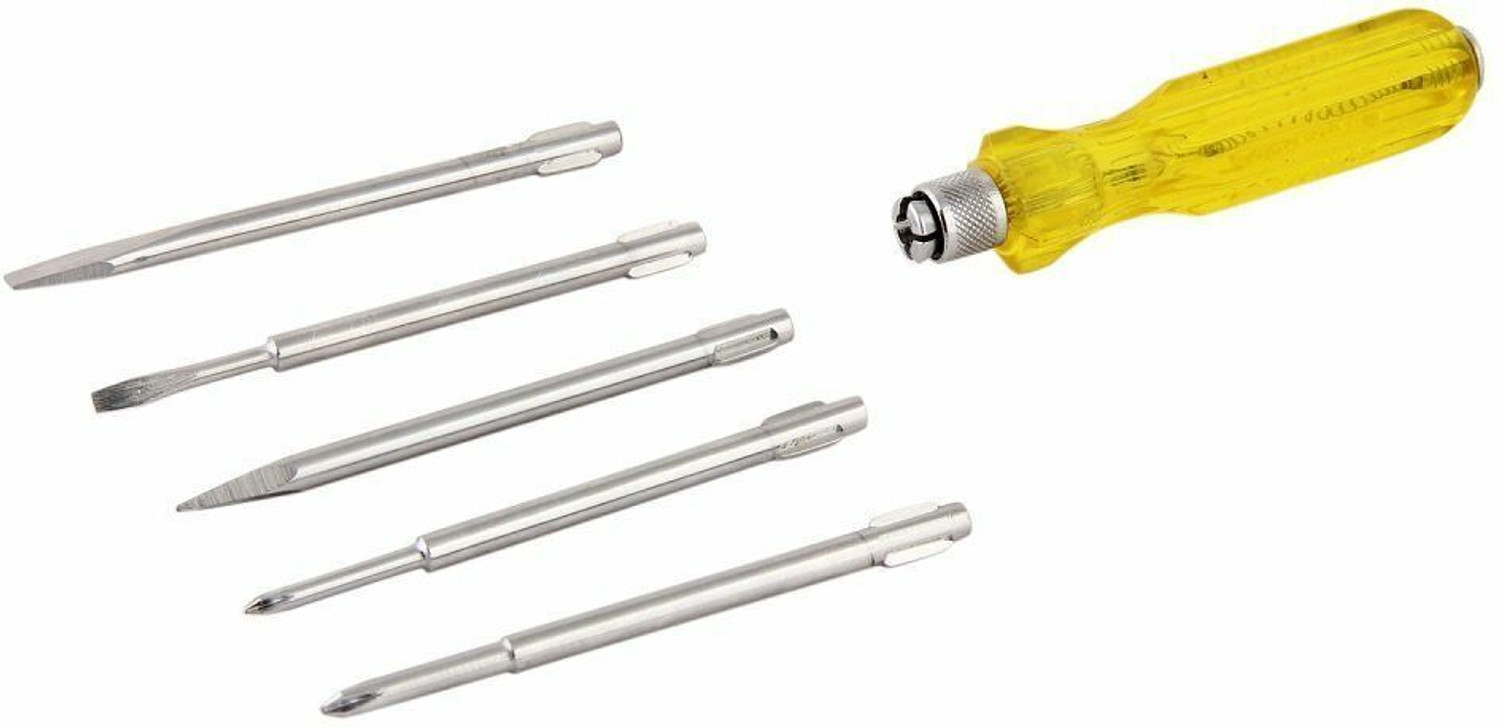 Image of Spartan 5-Pieces Screwdriver Kit (Multicolour) Standard Screwdriver Set