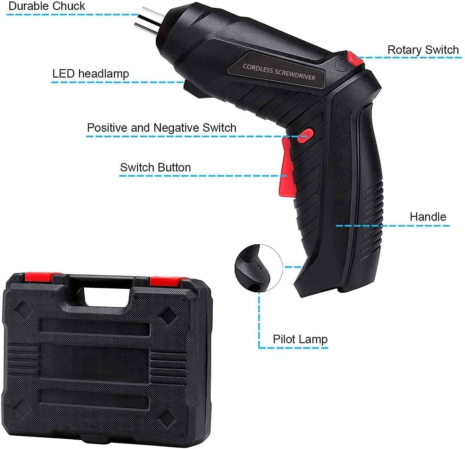 VBM Cordless Electric Screwdriver Drill - Image 4