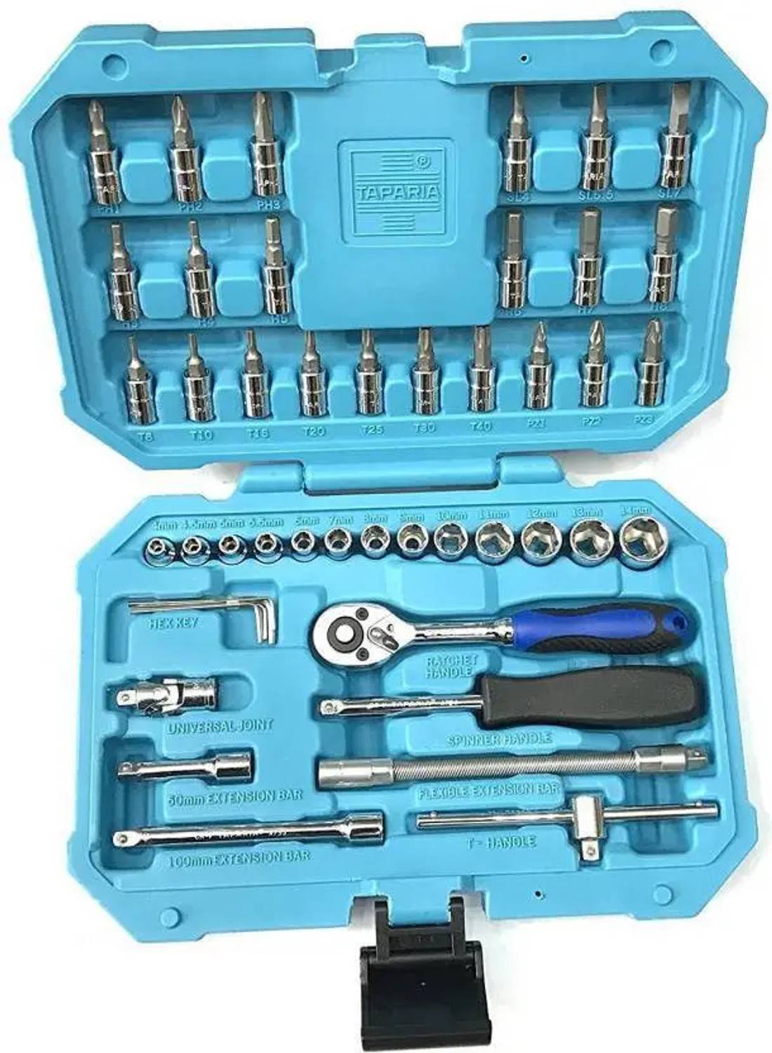 Taparia Professional Socket Set with Ratchet Handle - Image 1