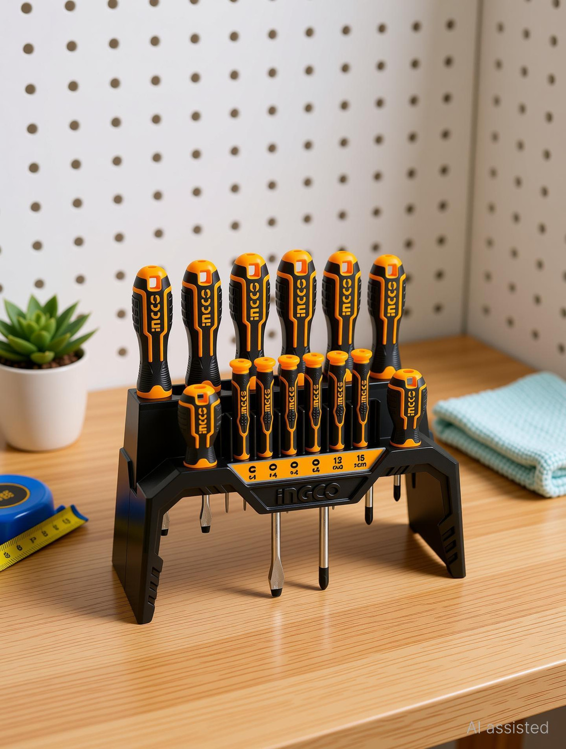 Image of INGCO 14 Pcs screwdriver and precision screwdriver set Combination Screwdriver Set