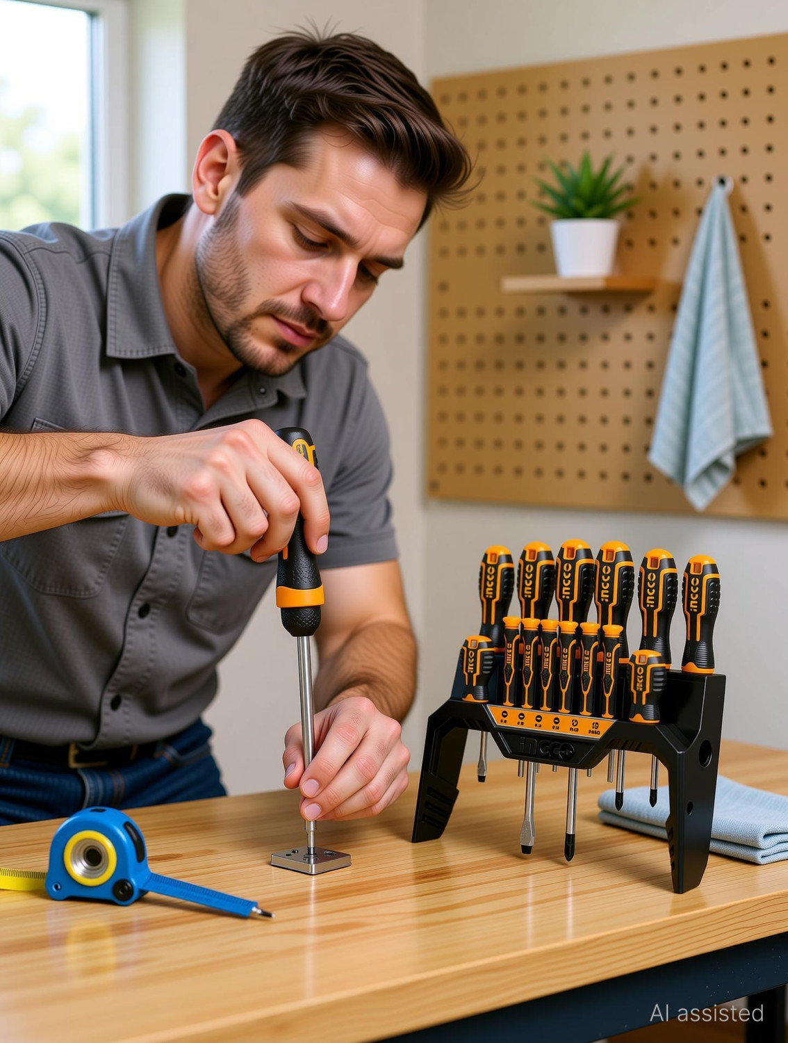 Image of INGCO 14 Pcs screwdriver and precision screwdriver set Combination Screwdriver Set
