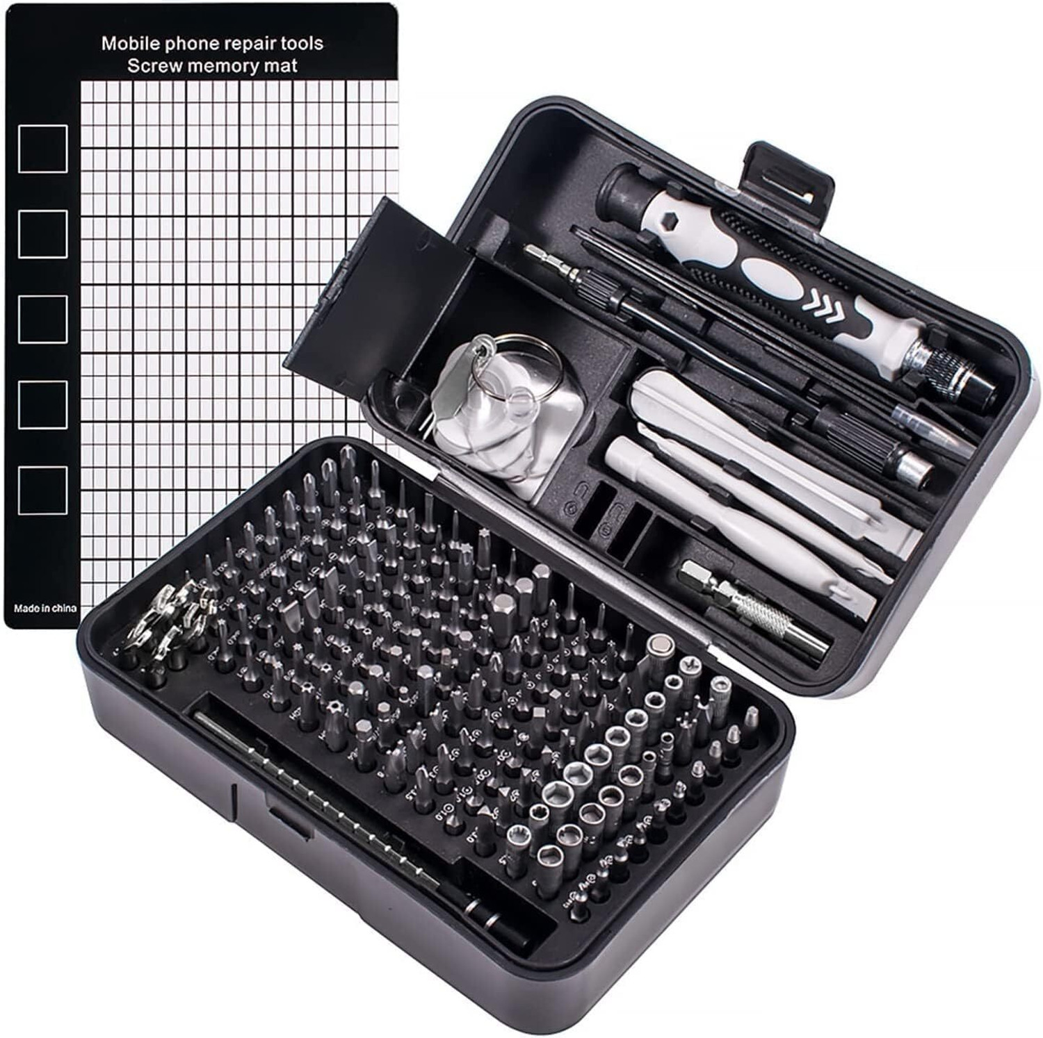 Image of SAYKHUS 115 in 1 screw driver tool set kit, Professional Precision Screwdriver Set Combination Screwdriver Set