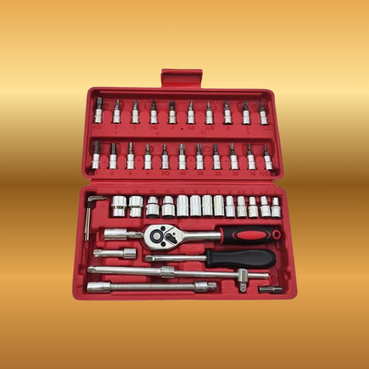 Image of VRUFIX cycle gear box kit - a22 Combination Screwdriver Set (Pack of 1)