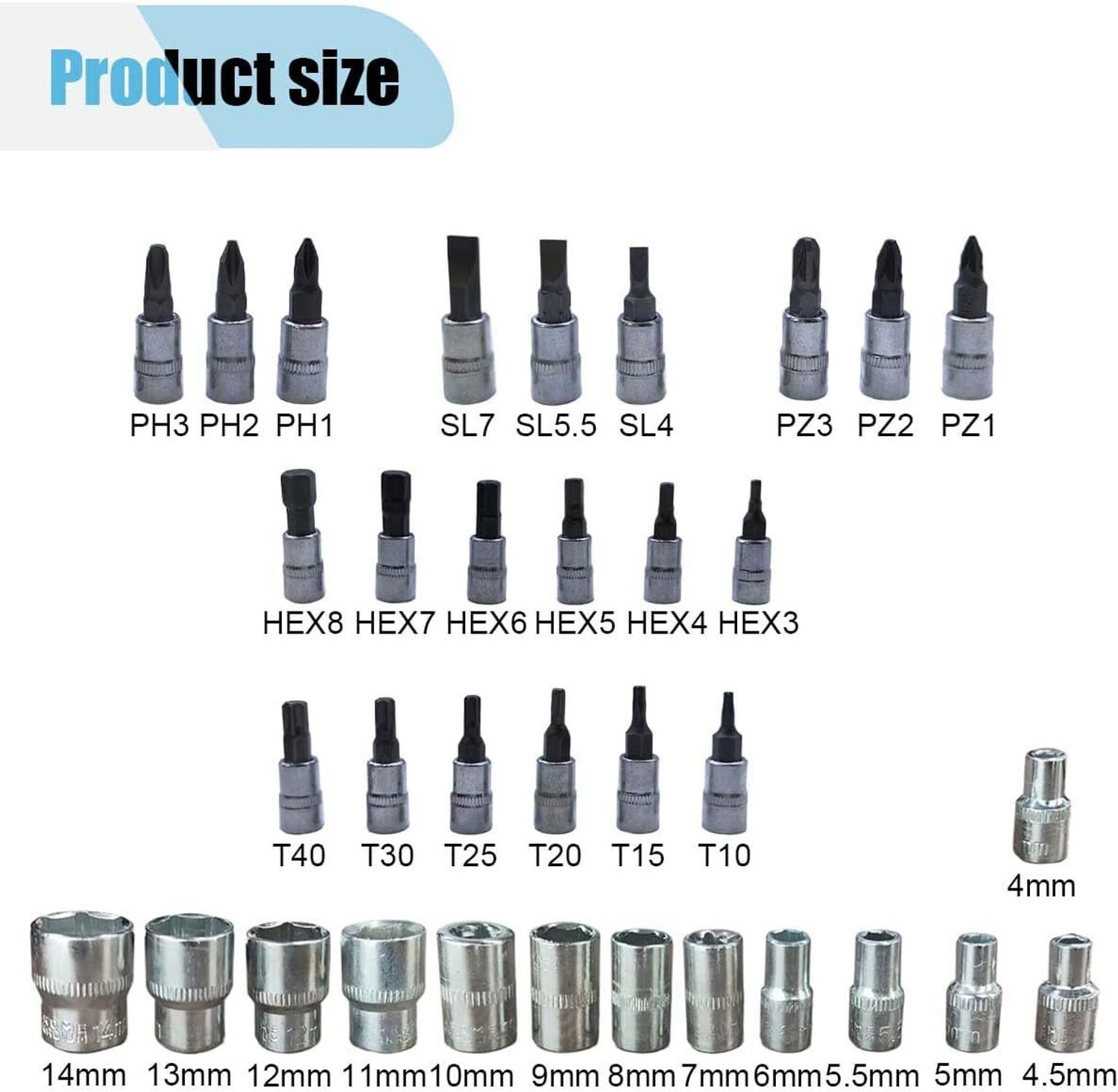 Image of jamaind cycle gear box kit - a28 Combination Screwdriver Set (Pack of 1)