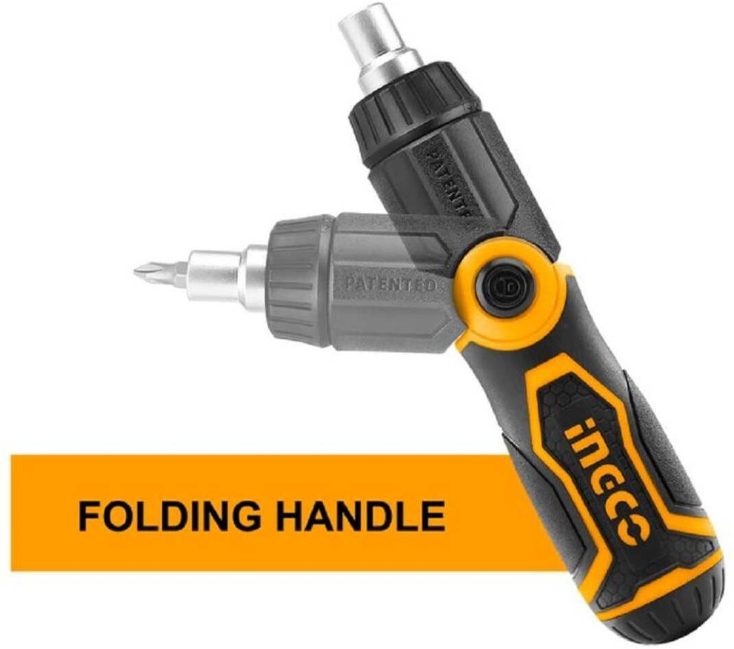 Image of INGCO 13-in-1 Ratchet Screwdriver Set for DIY & Professional Repair Ratchet Screwdriver