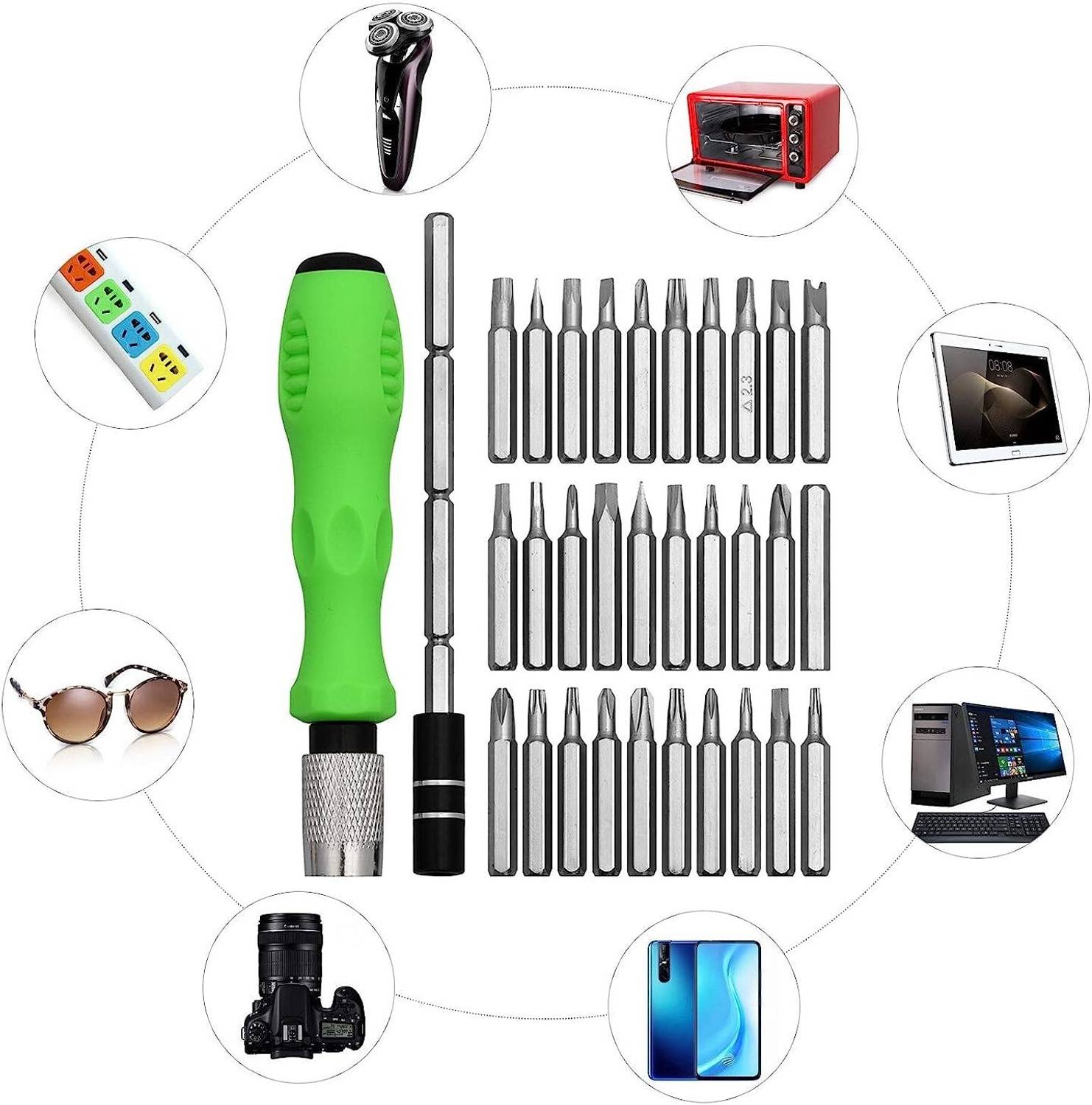 PORMONO 32 in 1 Mini Screwdriver Tool Set - Image 3