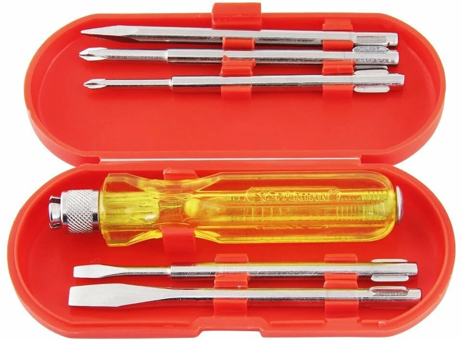 Image of Spartan 5-Pieces Screwdriver Kit (Multicolour) Standard Screwdriver Set