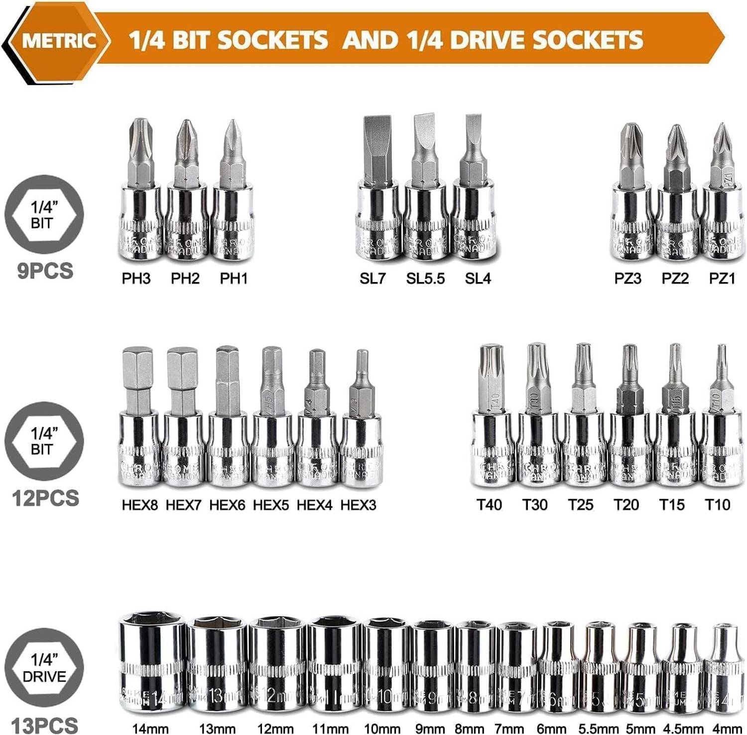 WINSOBY WB-101 46-in-1 Tool Kit - Image 3