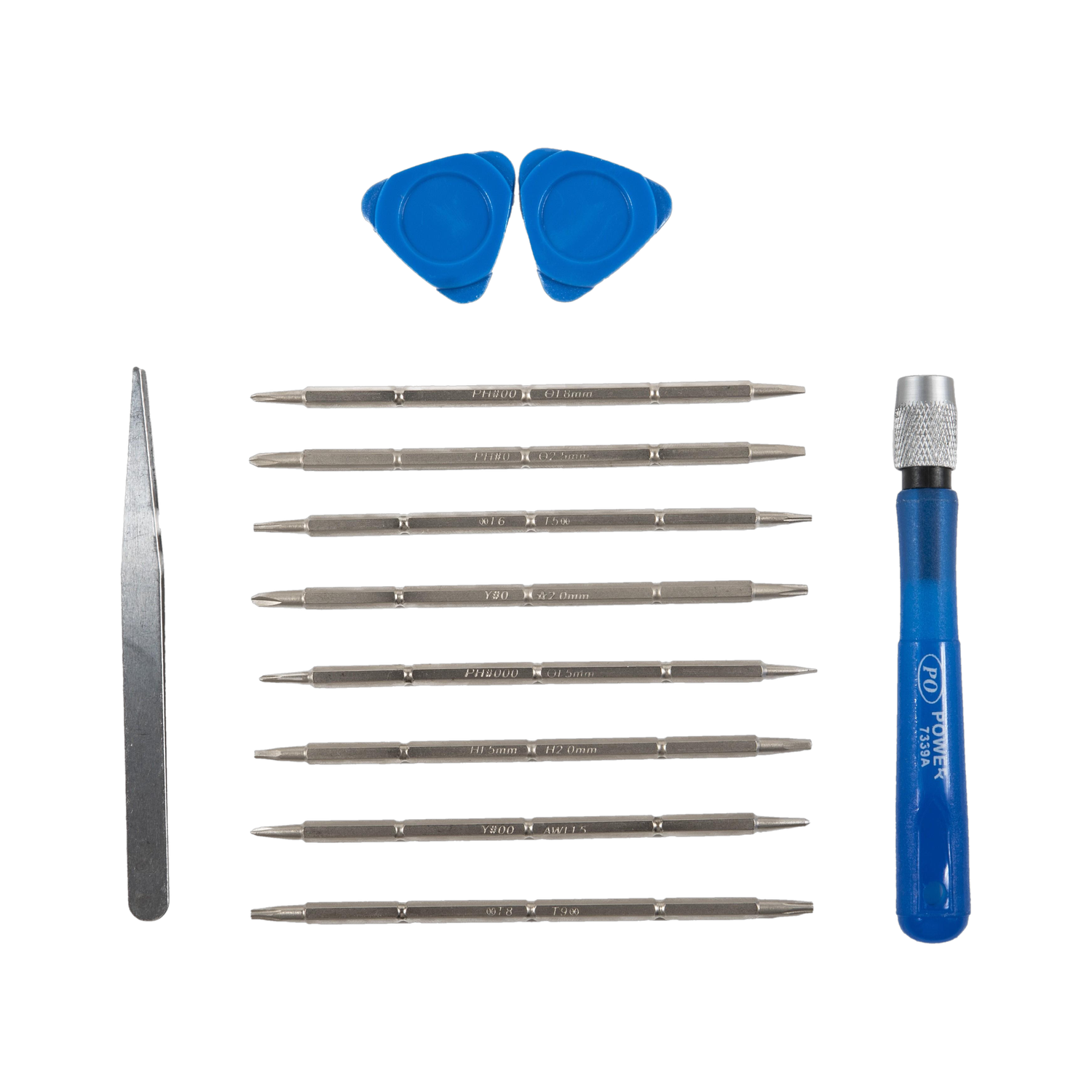 Image of Spartan SMR-01 Screwdriver Tool Kit for Opening and Repairing Mobiles, PDA, Laptop with Openers and Tweezer Precision Screwdriver Set
