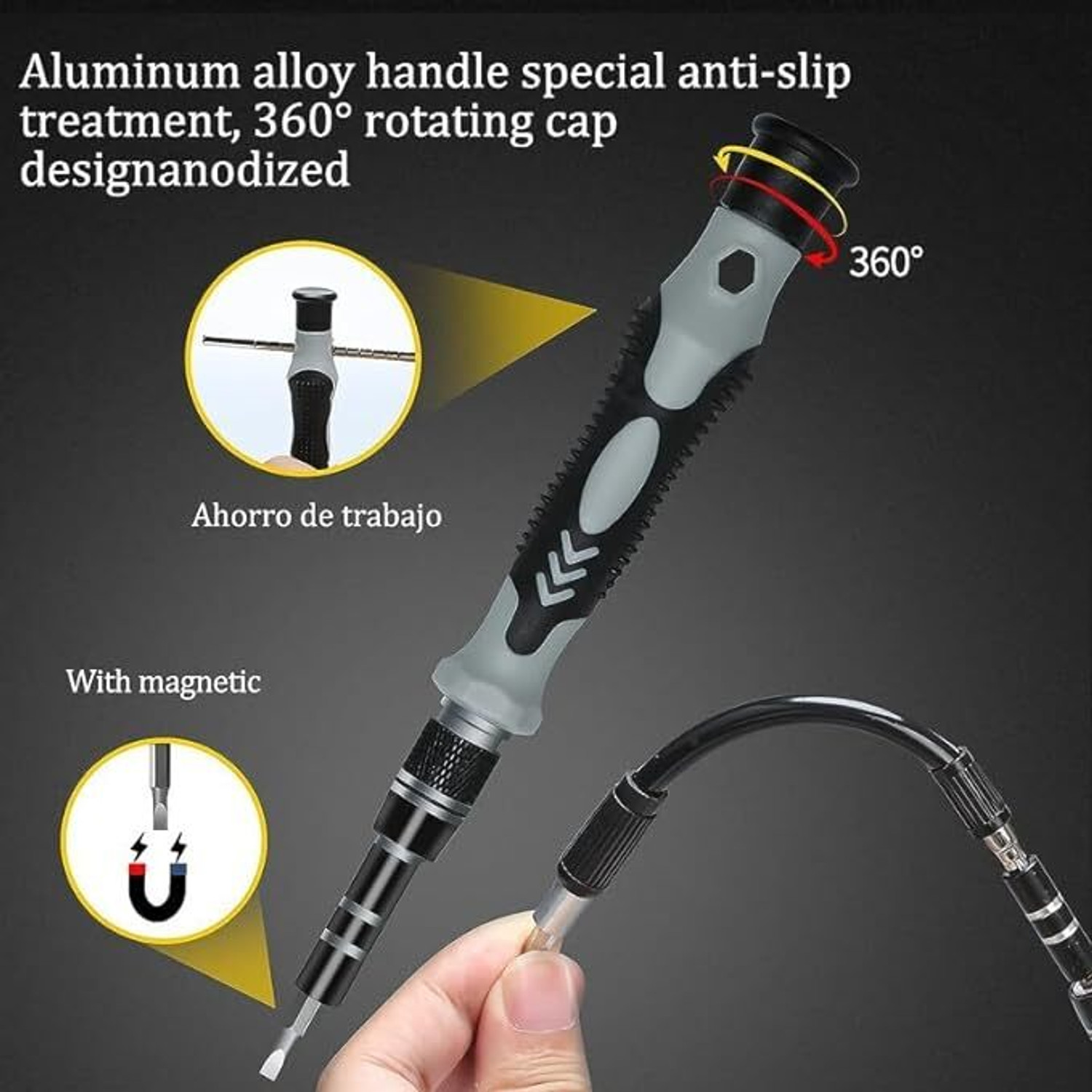 Image of Wishbone 115 IN 1 SCREW DRIVER Magnetic Mini Screwdriver Set Repair Kit Standard Screwdriver Set