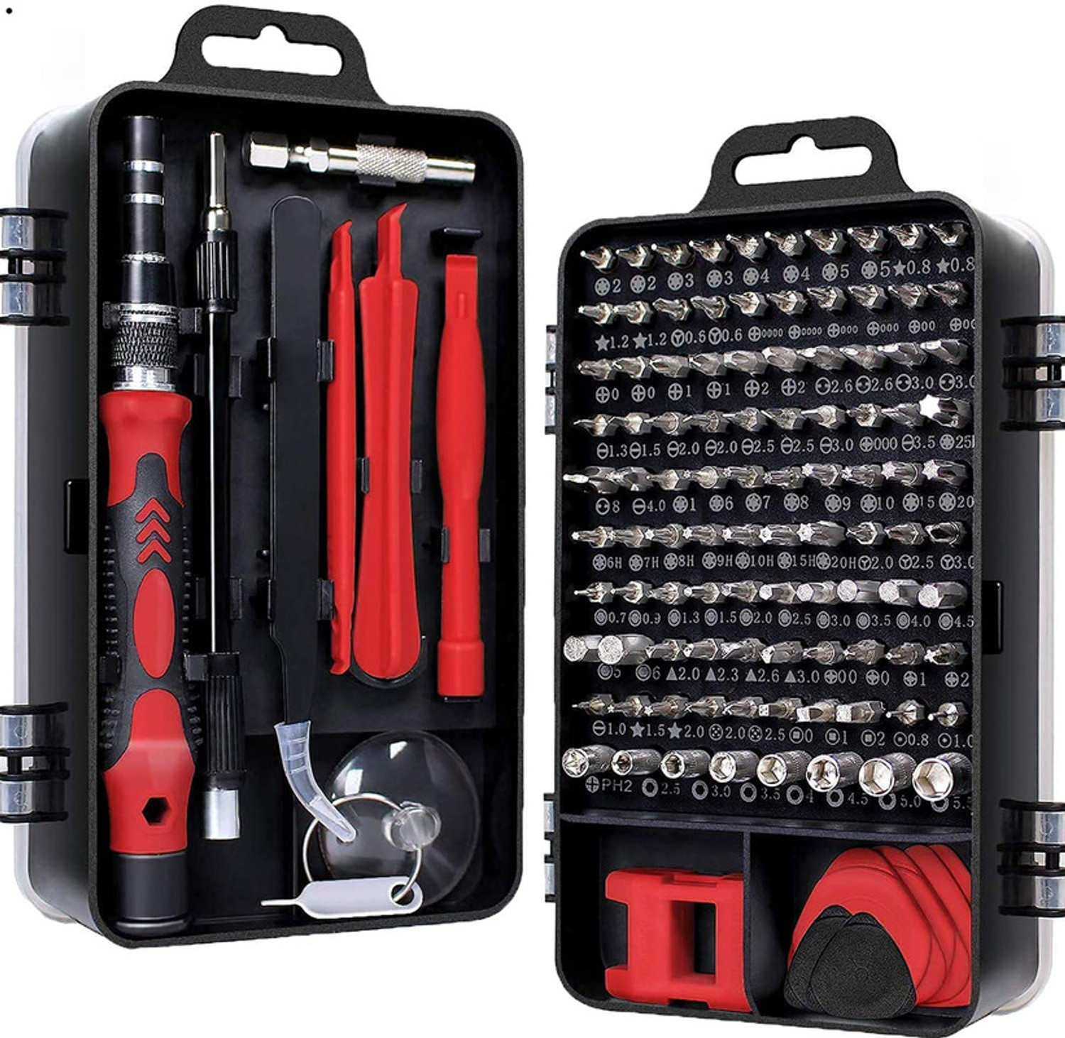 Image of Monycare HandyTechX 115 in 1 Precision Tool Kit with Carry Case Standard Screwdriver Set