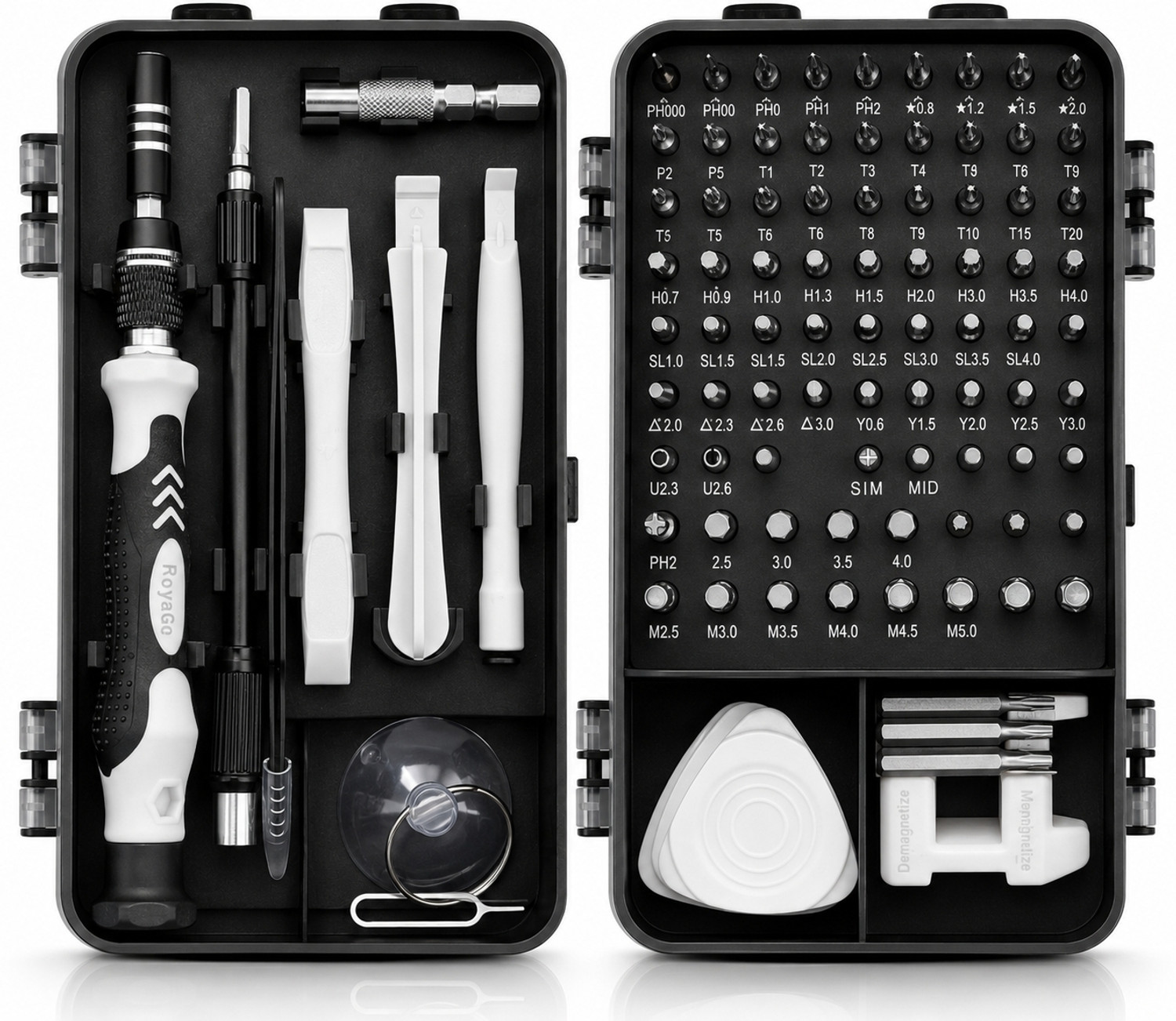 Image of SAYKHUS 115 in 1 screw driver tool set kit, Professional Precision Screwdriver Set Combination Screwdriver Set