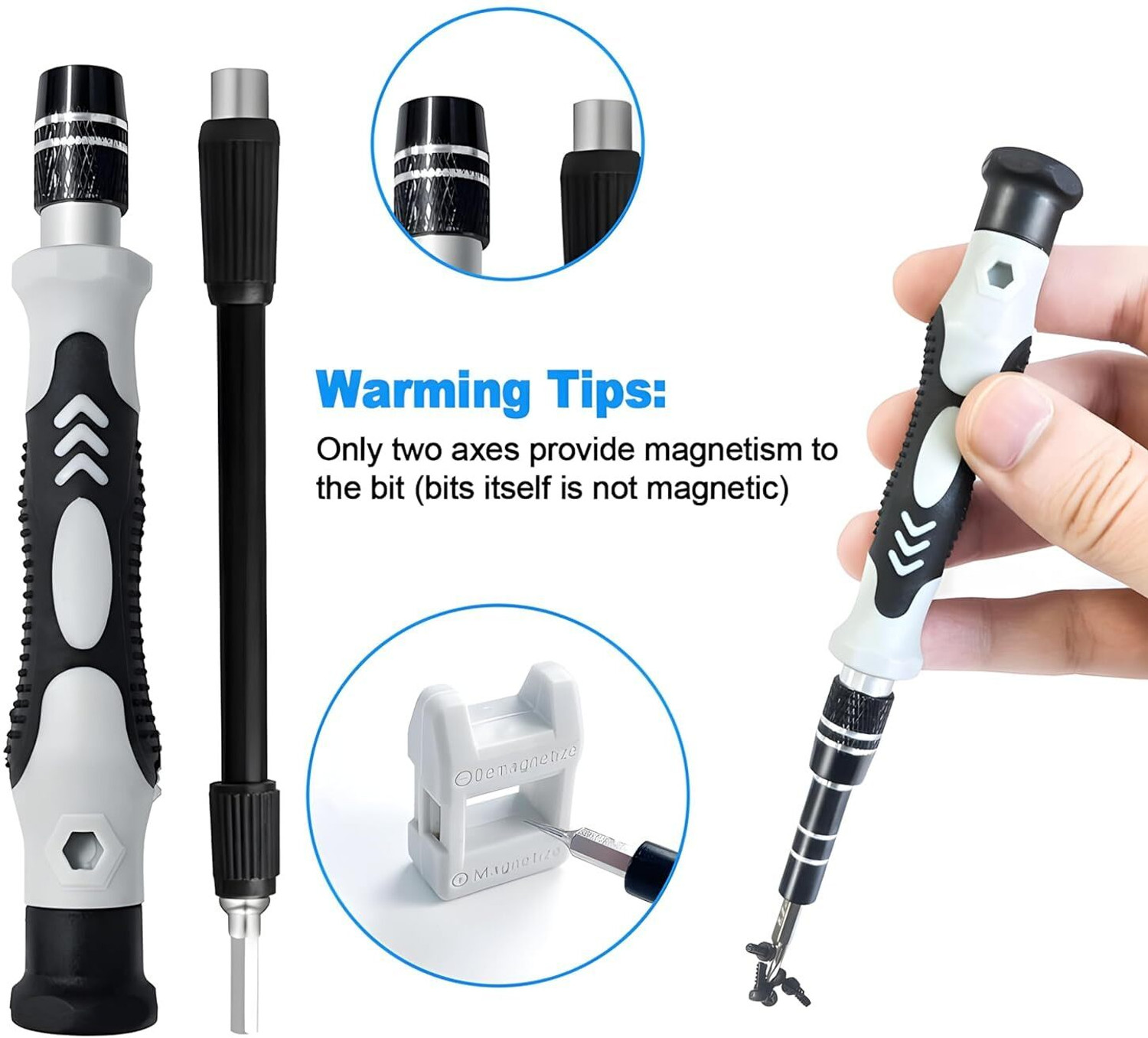 Image of Wishbone 115 IN 1 SCREW DRIVER Magnetic Mini Screwdriver Set Repair Kit Standard Screwdriver Set