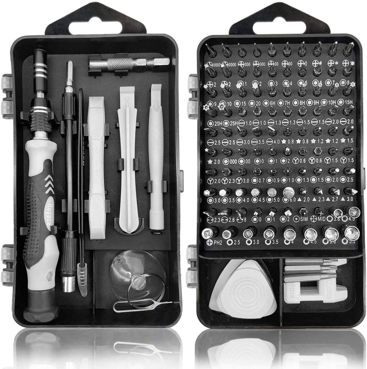 Image of TRINETRAHUB Mini Screwdriver Set Magnetic Slot Wrench Bits Repair Tools Kit Combination.23 Standard Screwdriver Set