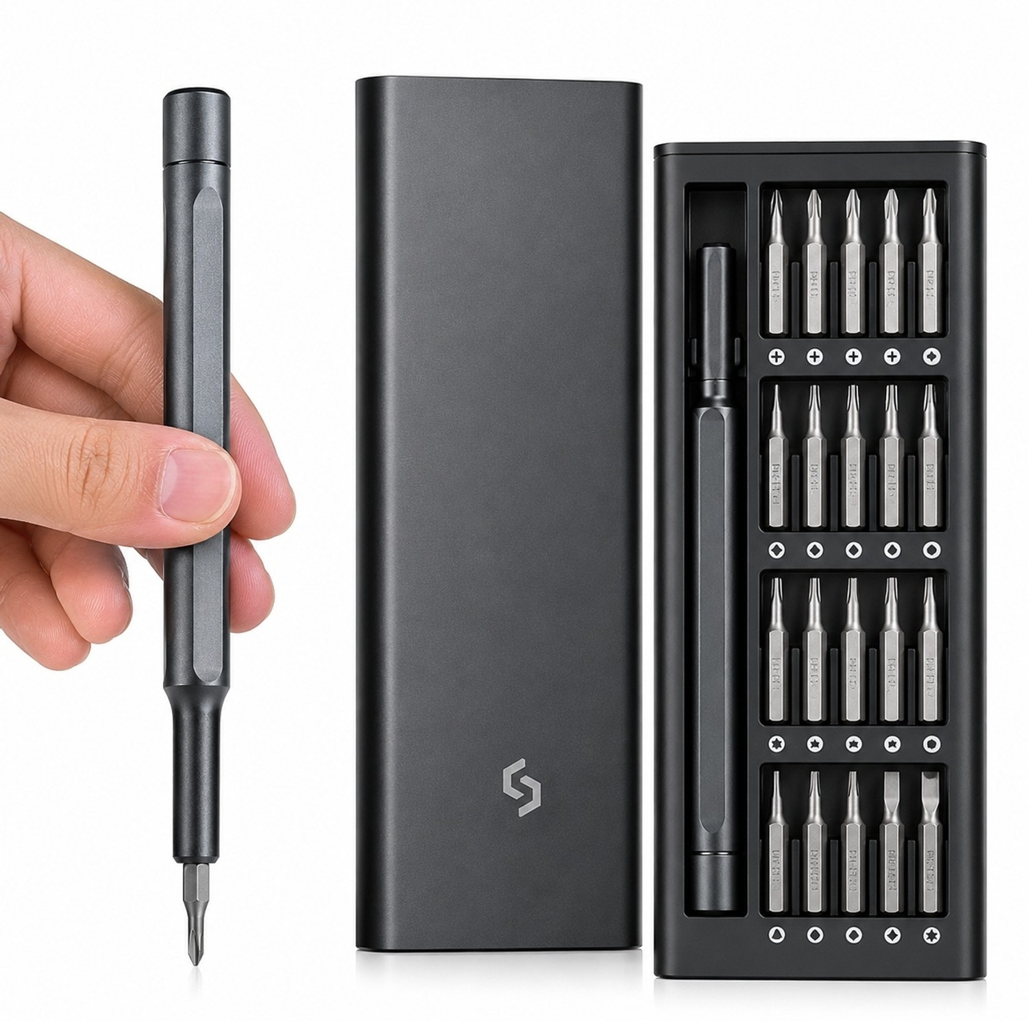 Image of KUMAWATCRAFTZ 24 in 1 Plastic handle Precision Screwdriver Set