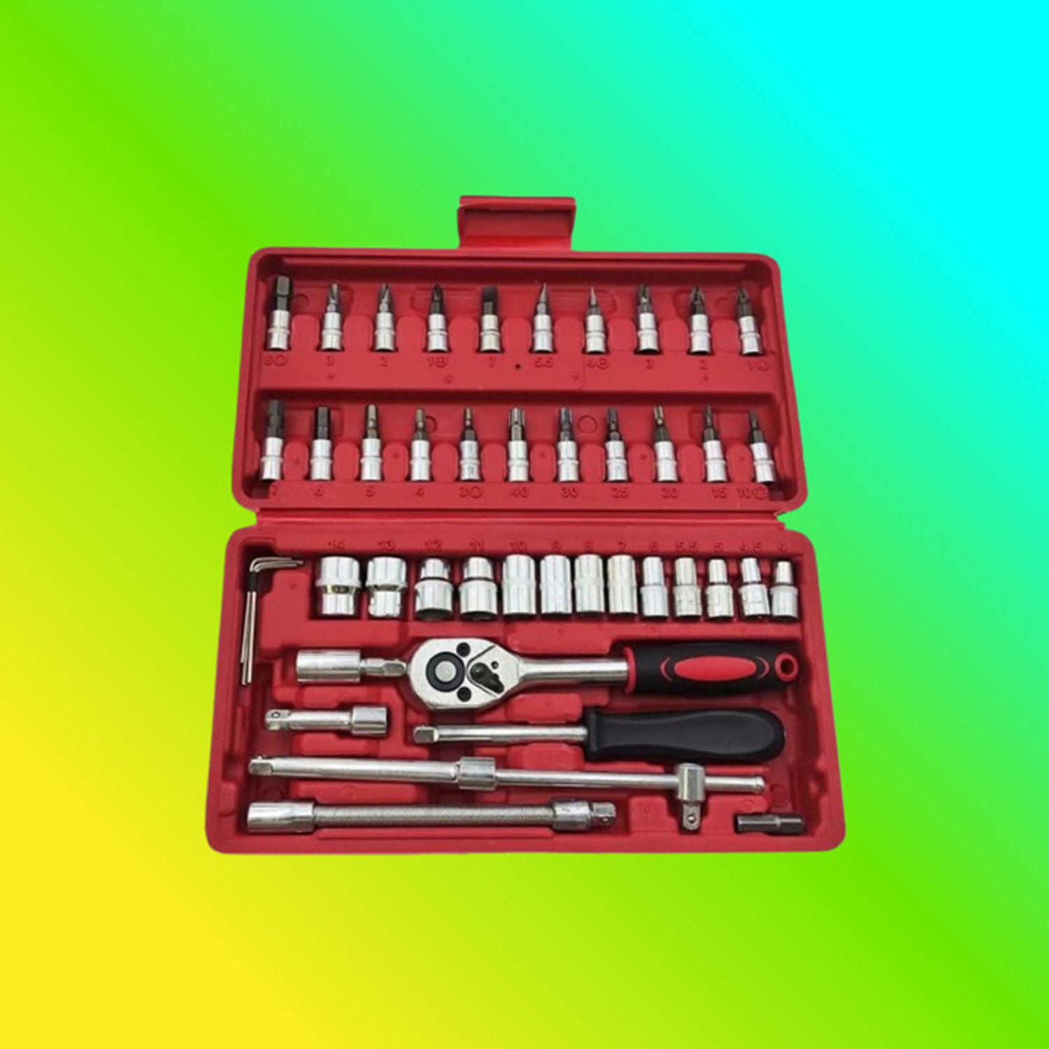 Image of jamaind cycle gear box kit - a28 Combination Screwdriver Set (Pack of 1)