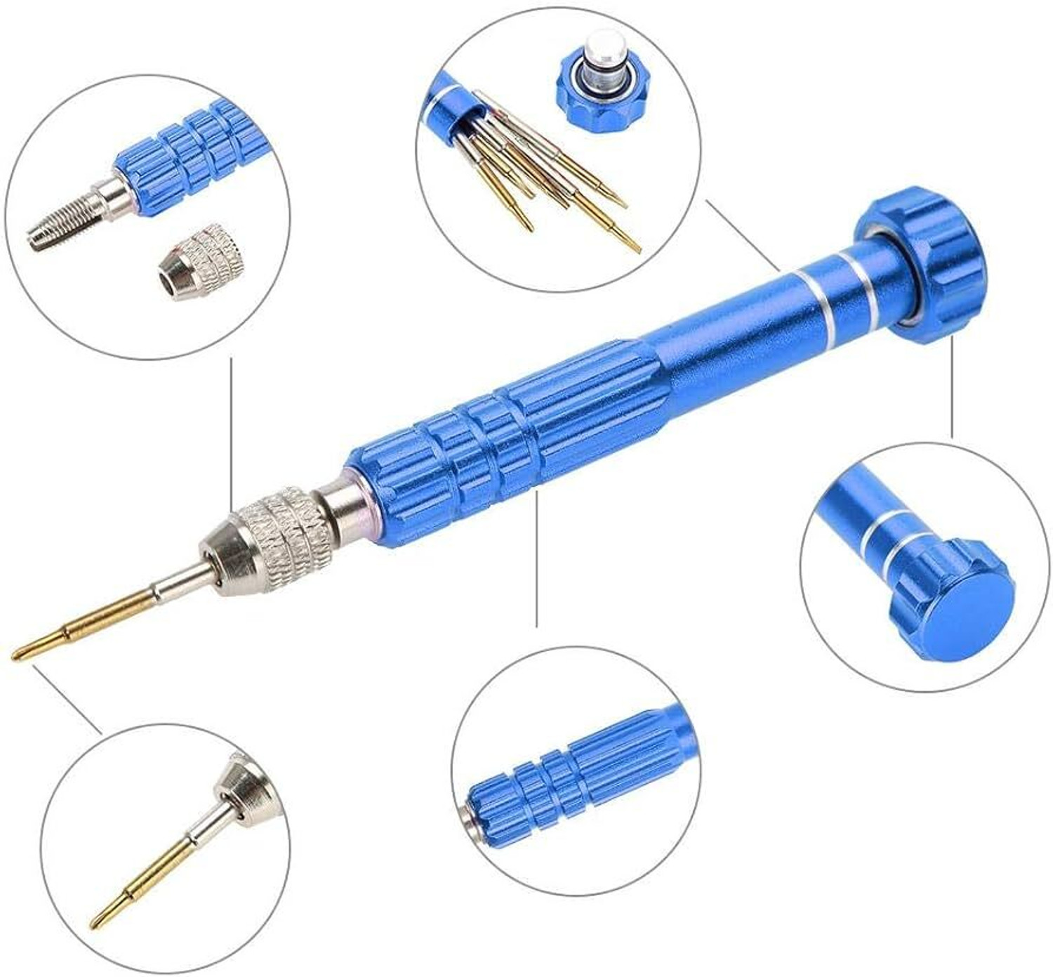 Image of BRYGGER 5 in 1 Precision Repair Screwdriver Kit Precision Screwdriver Set