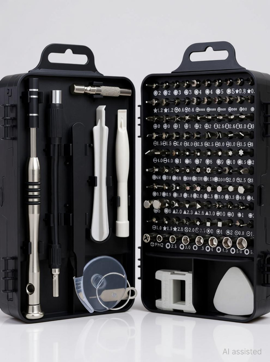 Image of BhalTech 110 in 1 Professional Multi-Function Magnetic Repair Computer Tool Kit Precision Screwdriver Set