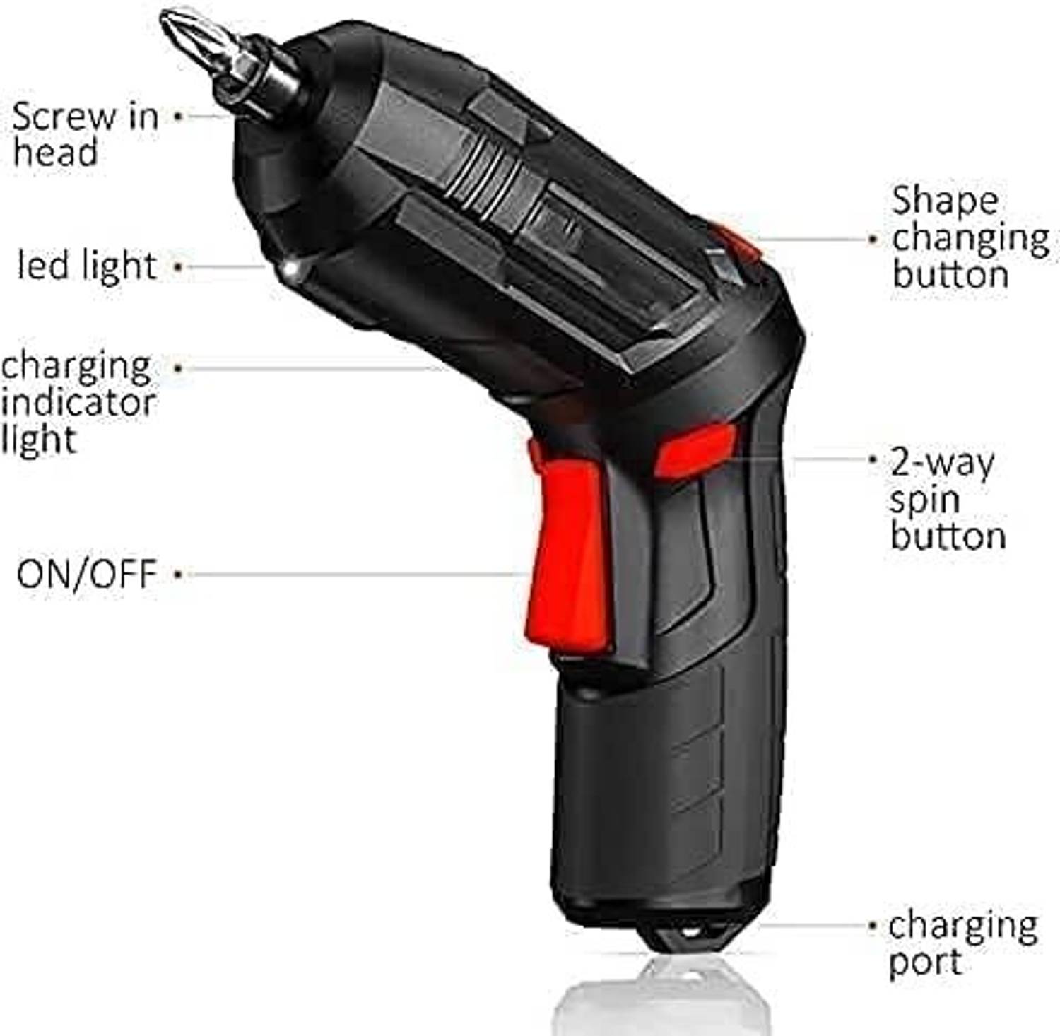 VBM Cordless Electric Screwdriver Drill - Image 2