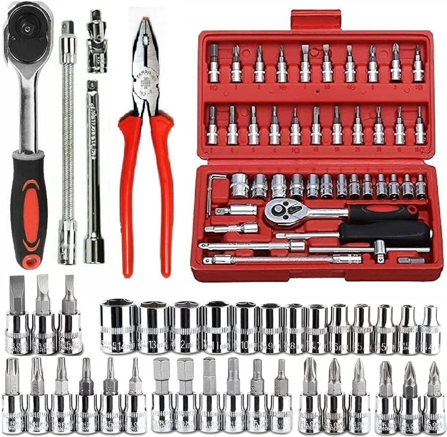 HENGLOBE 46-in-1 Screwdriver and Toolkit Set