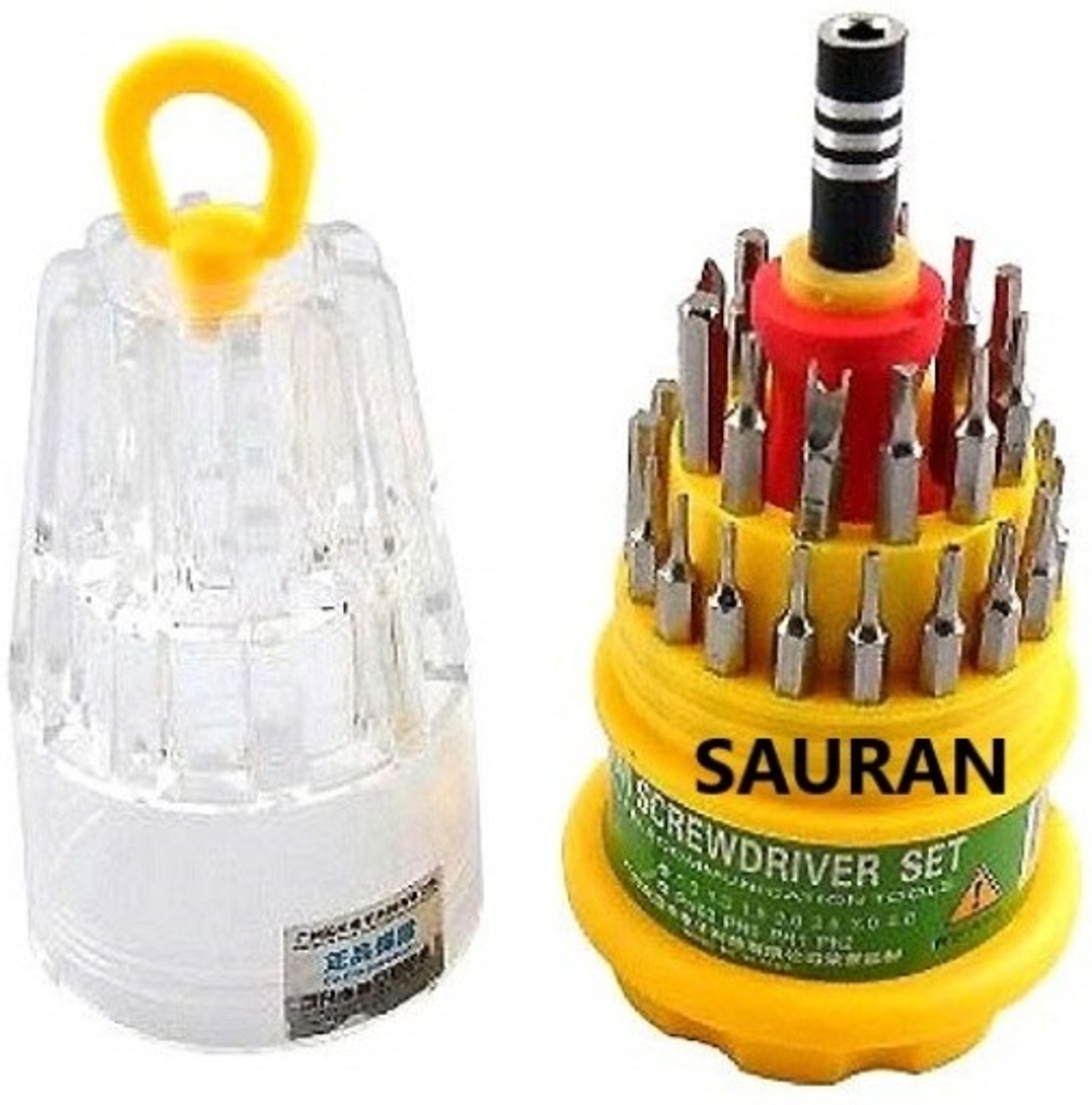 Image of Sauran 31-in-1 Magnetic Screwdriver Tool Kit Set (JCK19) Standard Screwdriver Set