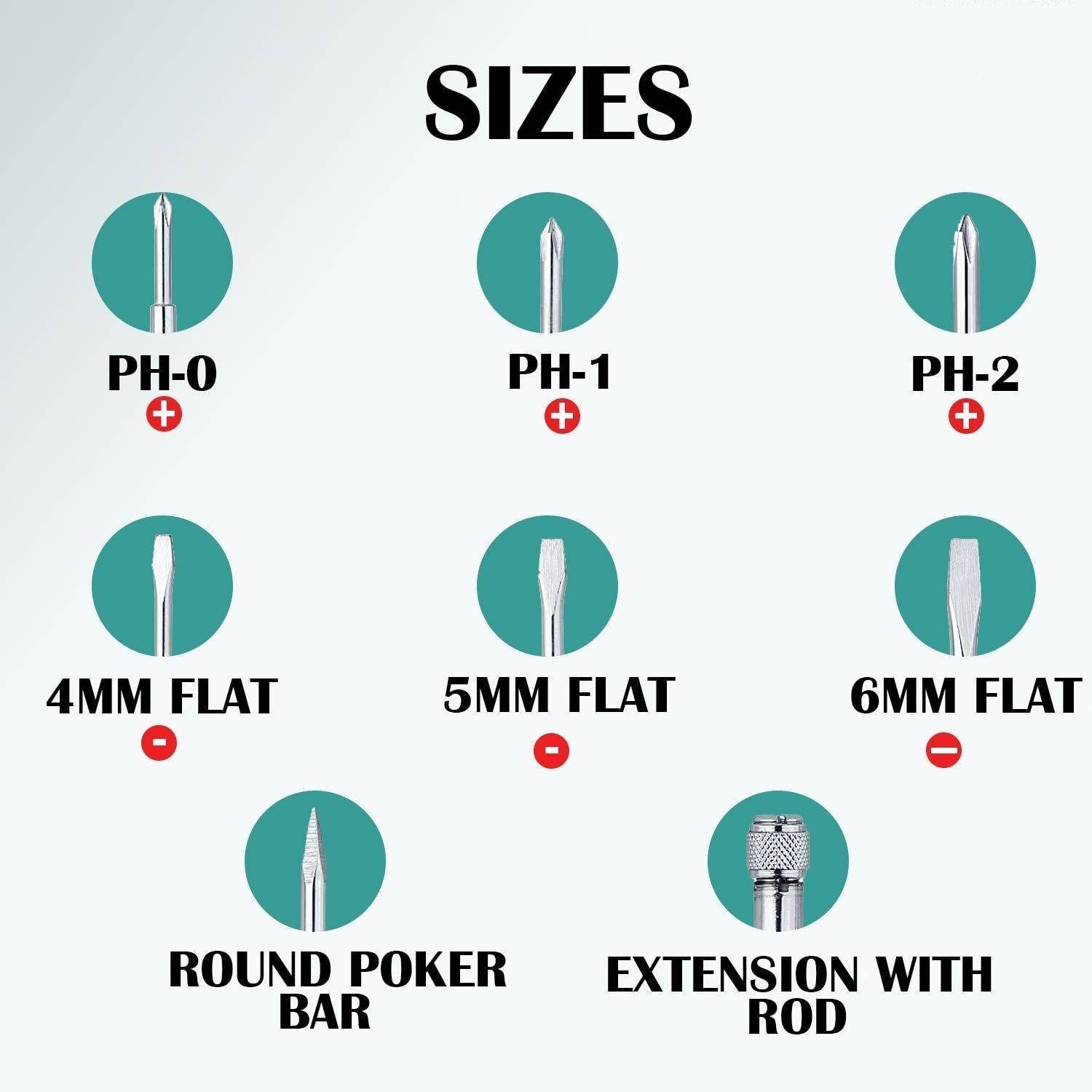 FADMAN 8-in-1 Precision Combination Screwdriver Set - Image 5