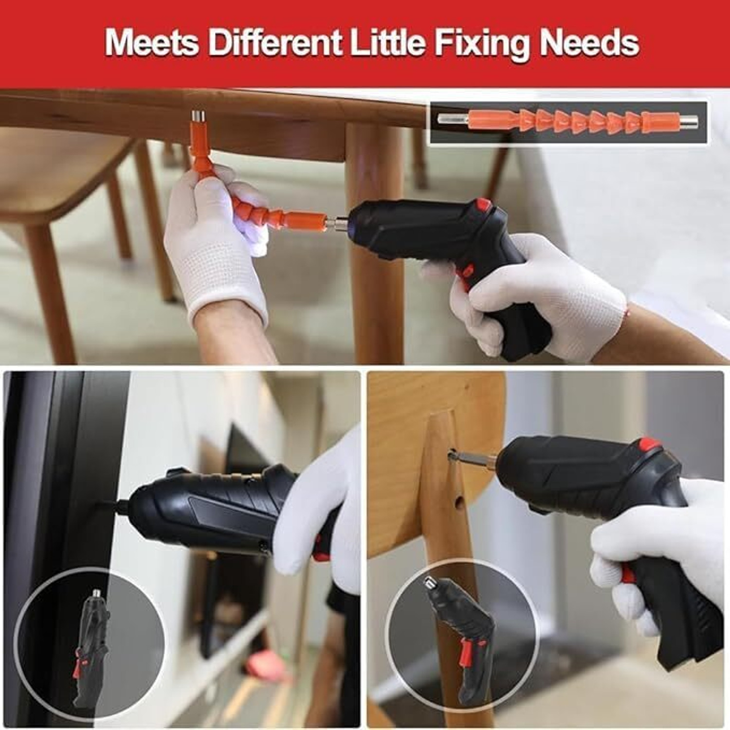 Image of DIVINE SUKHAM 47 in 1 Cordless Electric Screwdriver Machine Set Standard Screwdriver Set (Pack of 1)
