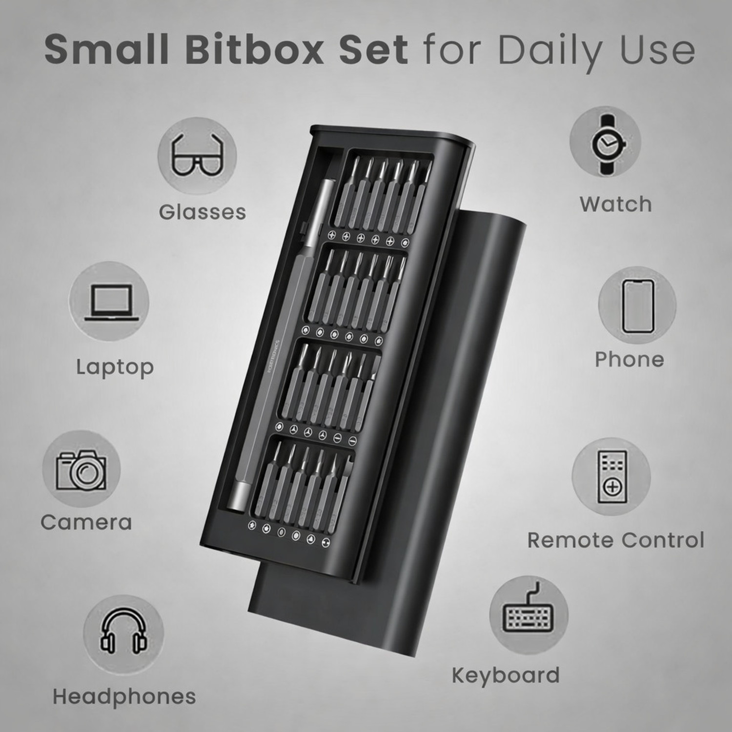 Image of Nexori 24 In 1 Screw Driver Tool Kit for Home DIY Repair Screwdriver Set Precision Screwdriver Set