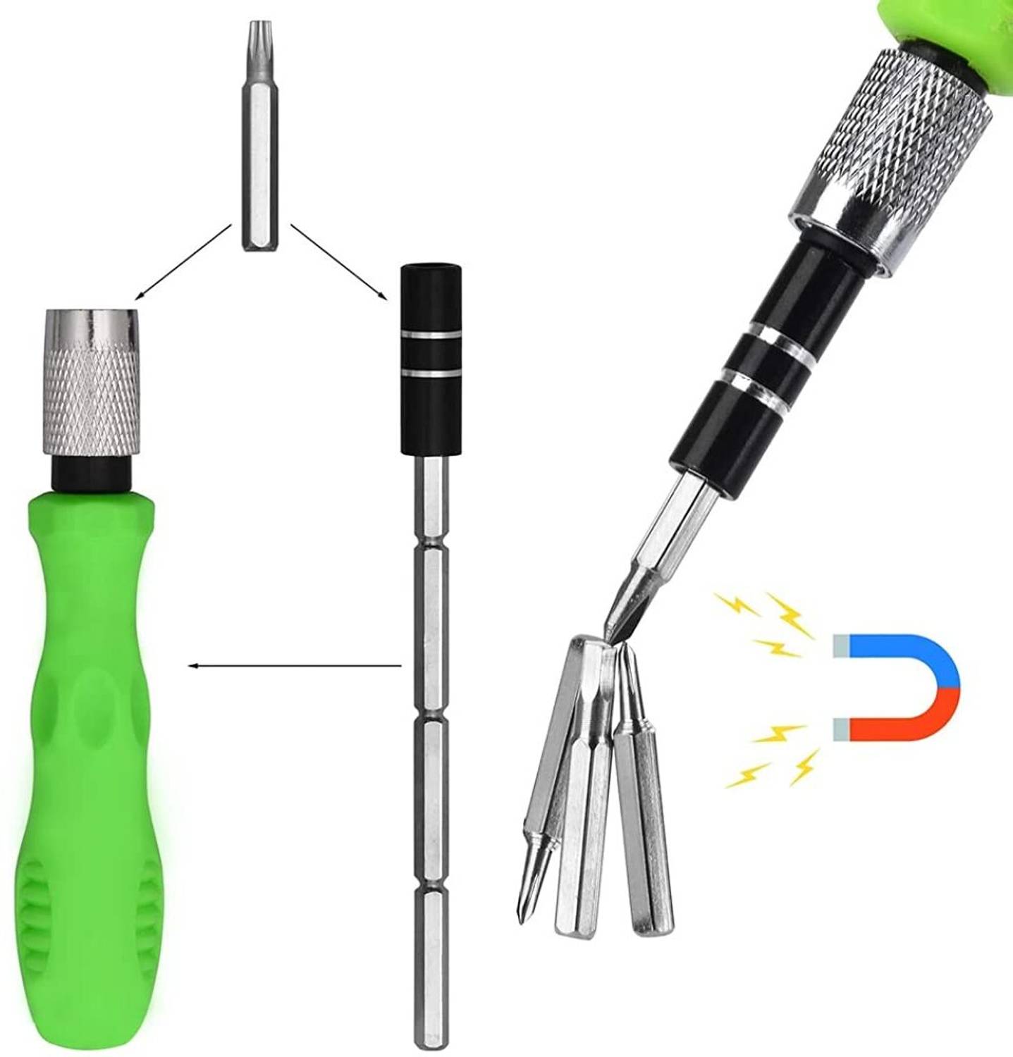 PORMONO 32 in 1 Mini Screwdriver Tool Set - Image 4