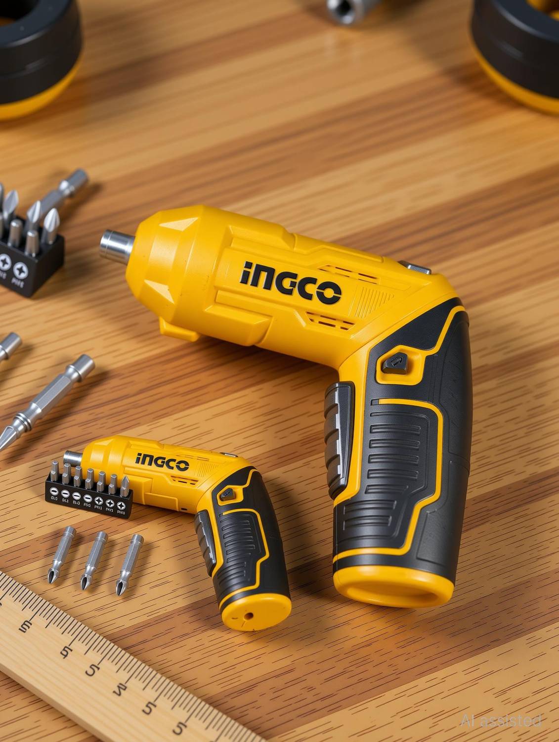 INGCO 4V Lithium-Ion Cordless Screwdriver Set Pack of 1 - Image 2