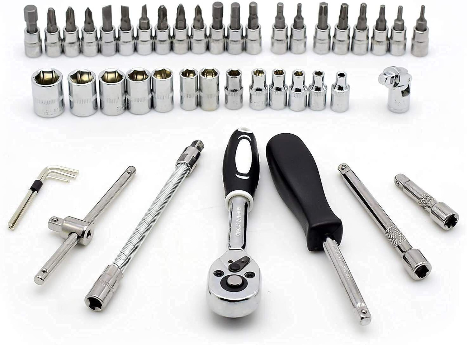 Image of romj 46 in 1 Tool Kit Spanner Set, Bike Tool Kit, Home Use Tools Kit, Goti Pana Set Combination Screwdriver Set