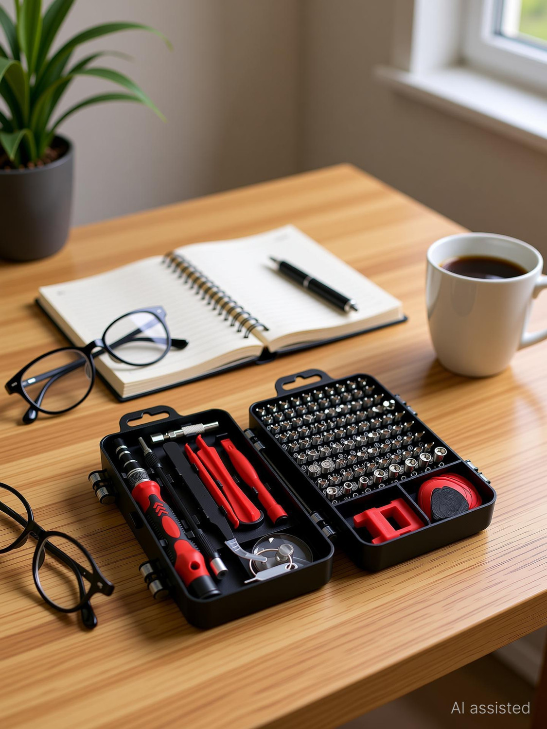 Image of Novo 115 IN 1 MULTIFUNCTION SCREW DRIVERTOOL KIT Precision Screwdriver Set