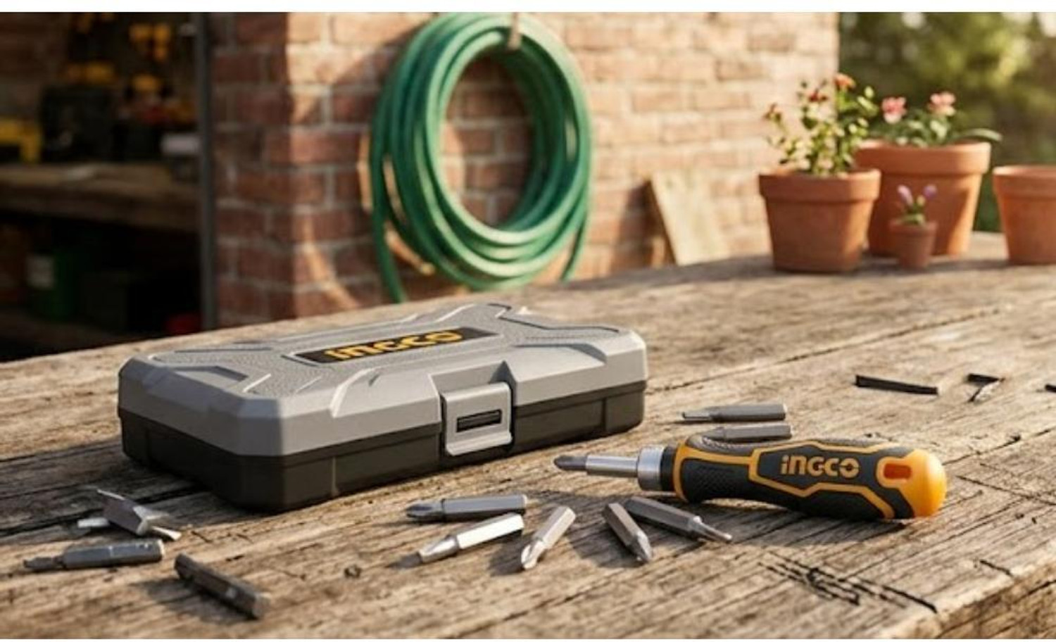 Image of INGCO Bits Set (55 Pcs) Precision Screwdriver Set