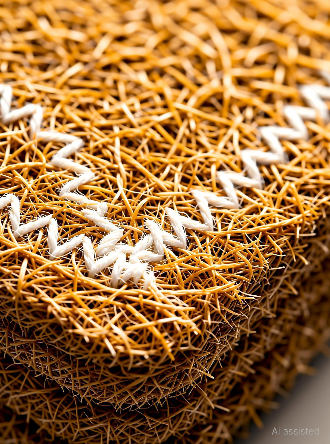 Image of Nature Maa Coconut Coir Stitched Kitchen Scrubber for Utensils Cleaning Scrub Pad