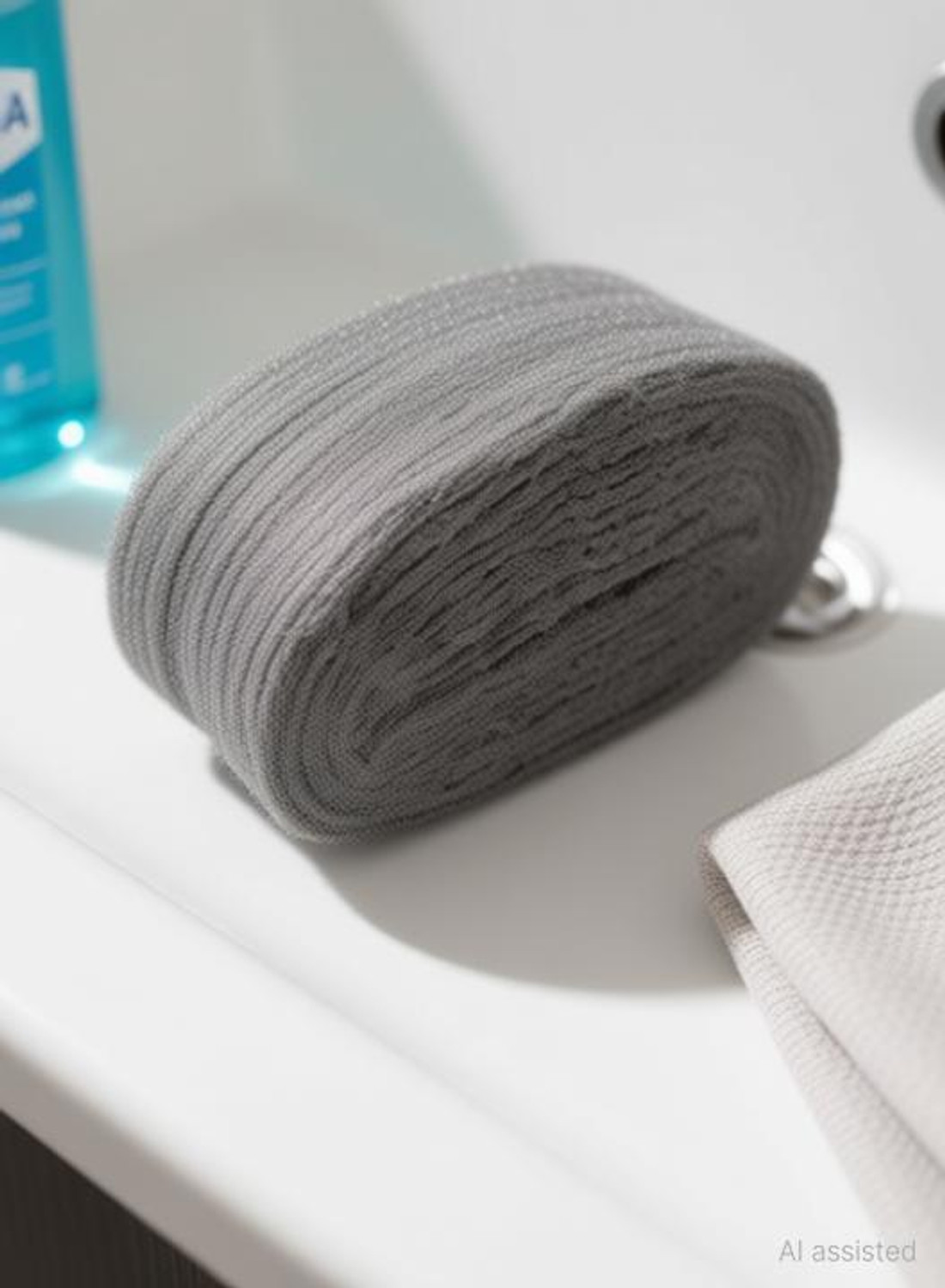 Image of OVEERA Grade 0000 Steel Wool Fine Wire Roll Pad for Glass Furniture Stainless Scrub Pad Scrub Pad, Stainless Steel Scrub, Sponge Wipe