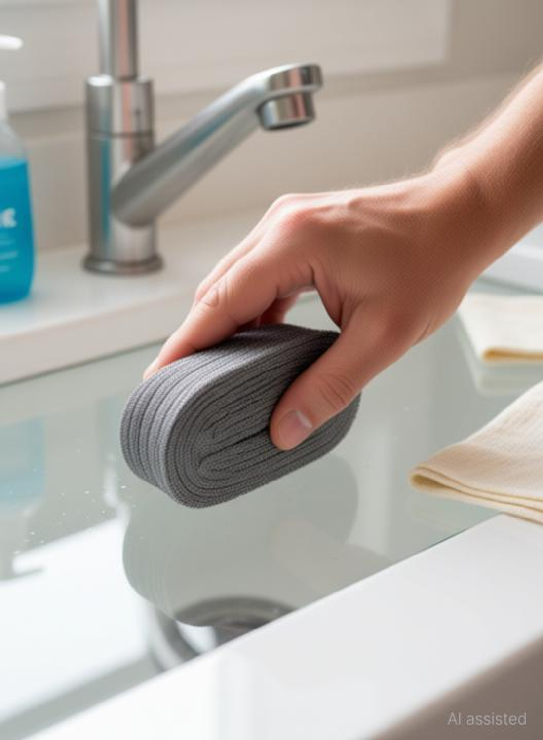 Image of OVEERA Grade 0000 Steel Wool Fine Wire Roll Pad for Glass Furniture Stainless Scrub Pad Scrub Pad, Stainless Steel Scrub, Sponge Wipe