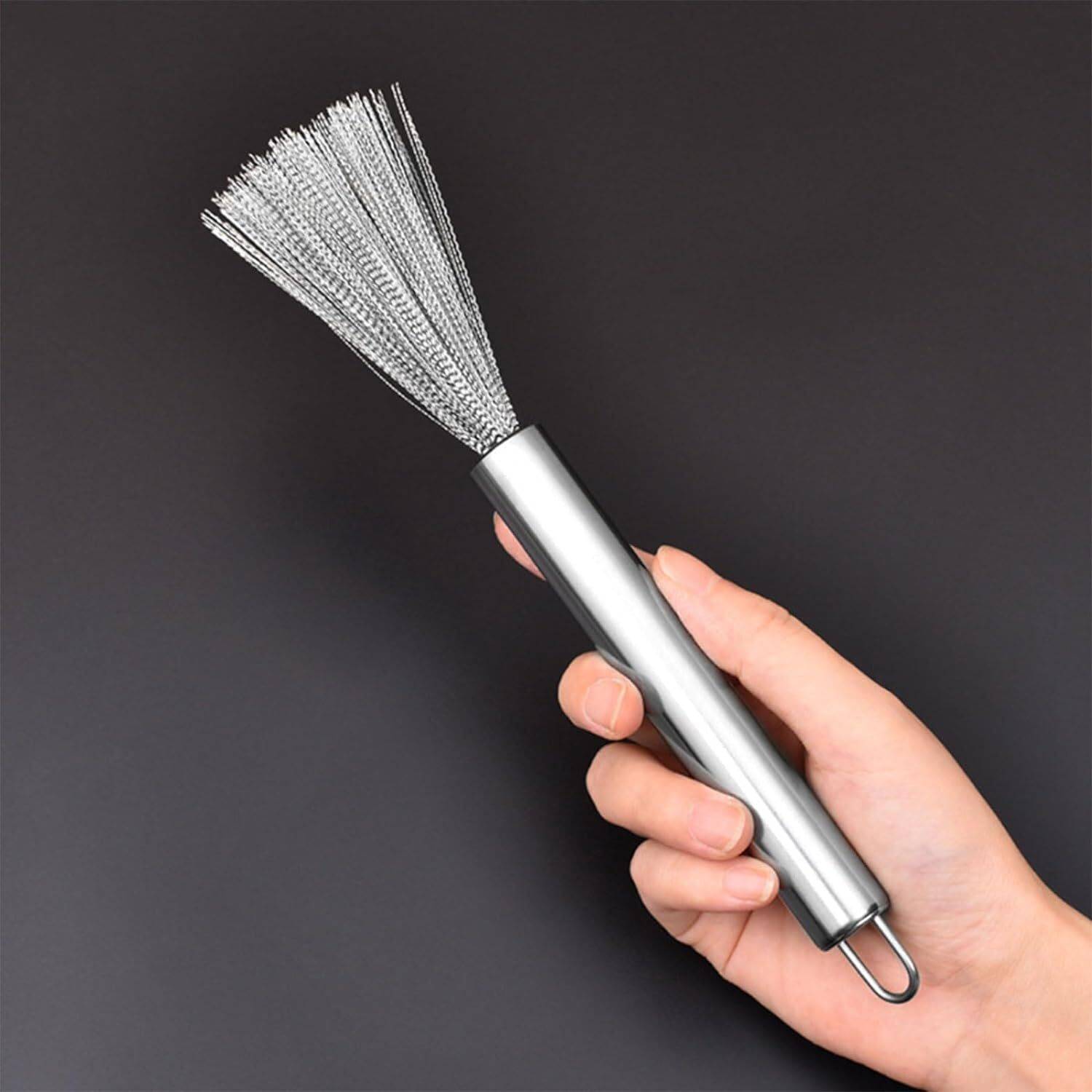 9Up Dish Washing Brush Cleaning Brush Stainless Steel Kitchen Pot Brush Scrub Brush Stainless Steel Scrub