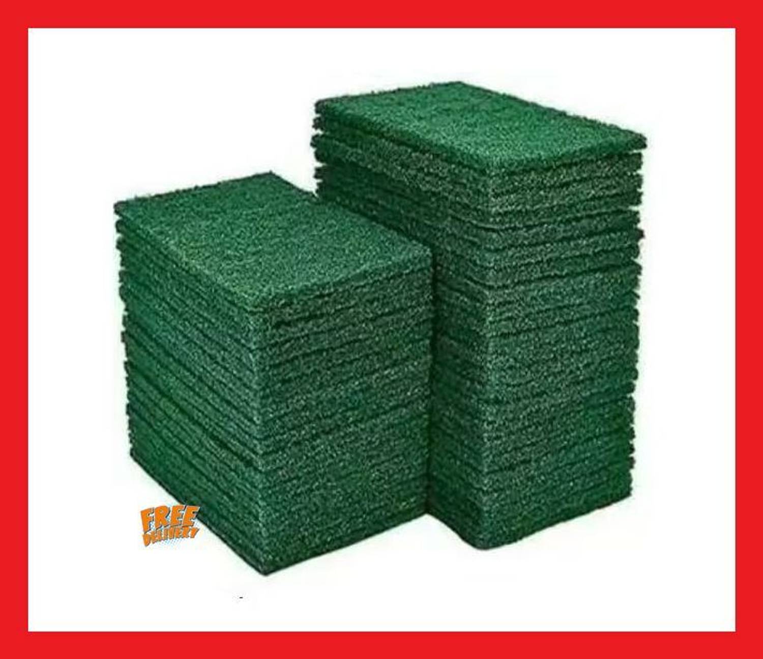 ZTAMA CRAFT Kitchen Cleaning Pads(Pack of 20)Multipurpose Scrubber for Dishwashing Cleaning Scrub Pad — Cleaning Tools