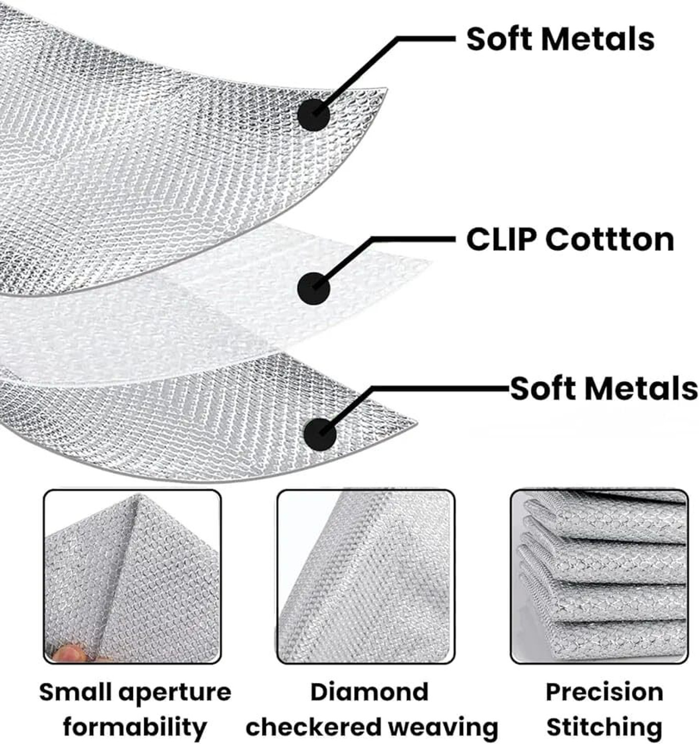 Image of Kapture 48-cleaning cloth Stainless Steel Scrub