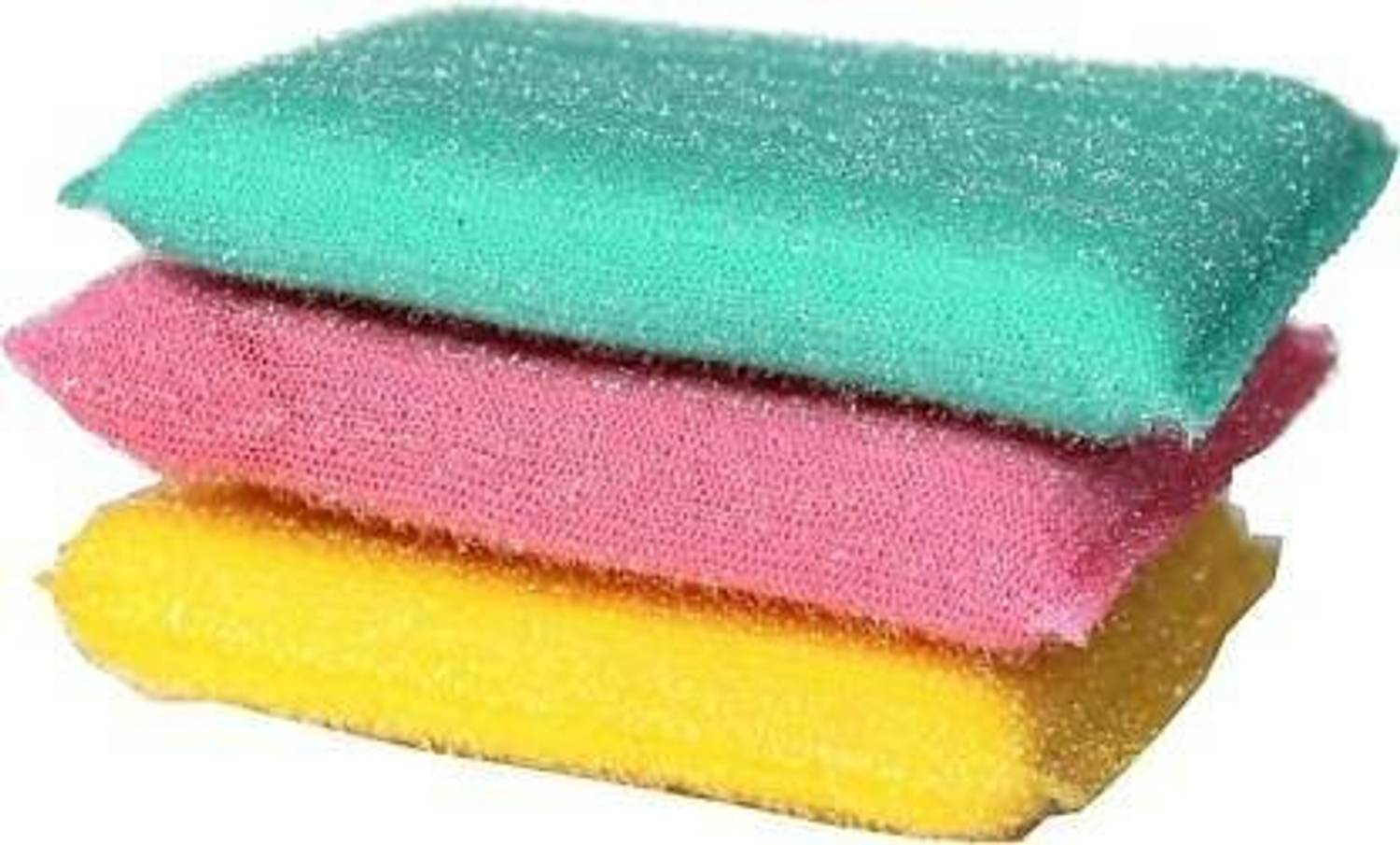 Aanyaretail Scratch Proof Kitchen Utensil Scrubber Pad | Scrubber Sponge for Pantry | Scrubbing Pads for Dishwashing, Bathroom and Toilet Washing, Floor Cleaning Scrub Pad, Scrub Sponge Scrub Pad
