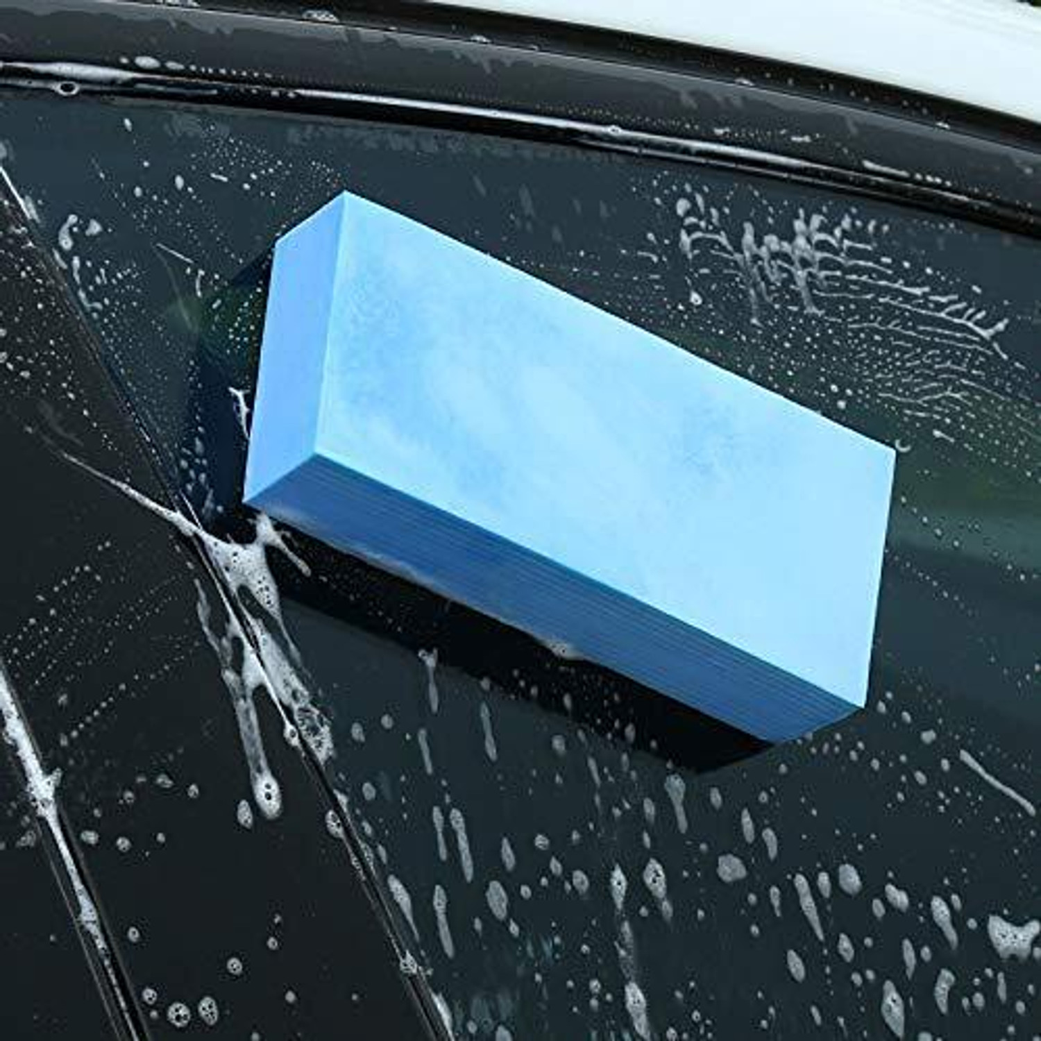 Image of bazler Best Premium Quality Magic Sponge For Kitchen, Cleaning, Car Washing, Desk . Scrub Sponge