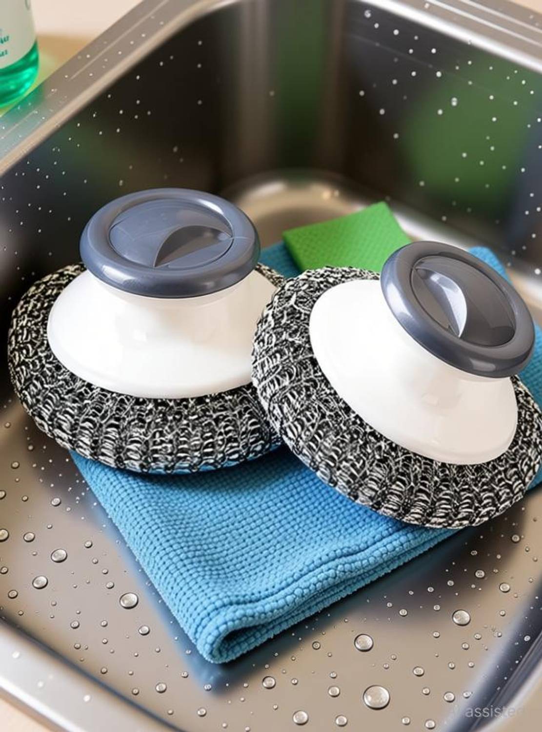 AKMOR SCRUBBER Stainless Steel Scrub