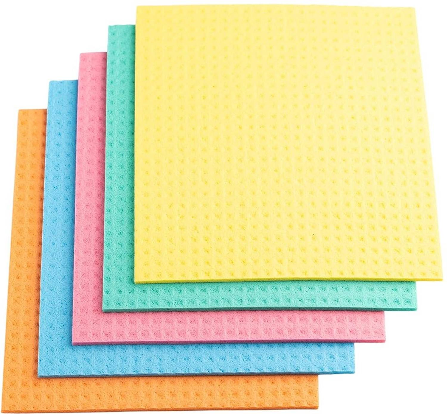 AJDK MART Ultra Absorbent Cleaning Cloth Reusable Kitchen Dish Car Cleaning Wipes Wet and Dry Sponge Cleaning Cloth