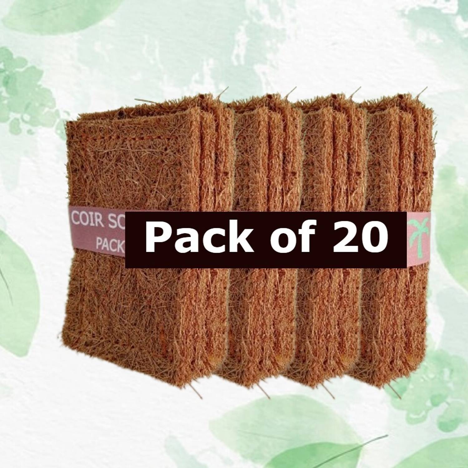 Nio Coconut Husk Coir Dish wash Scrub Pad — Cleaning Tools