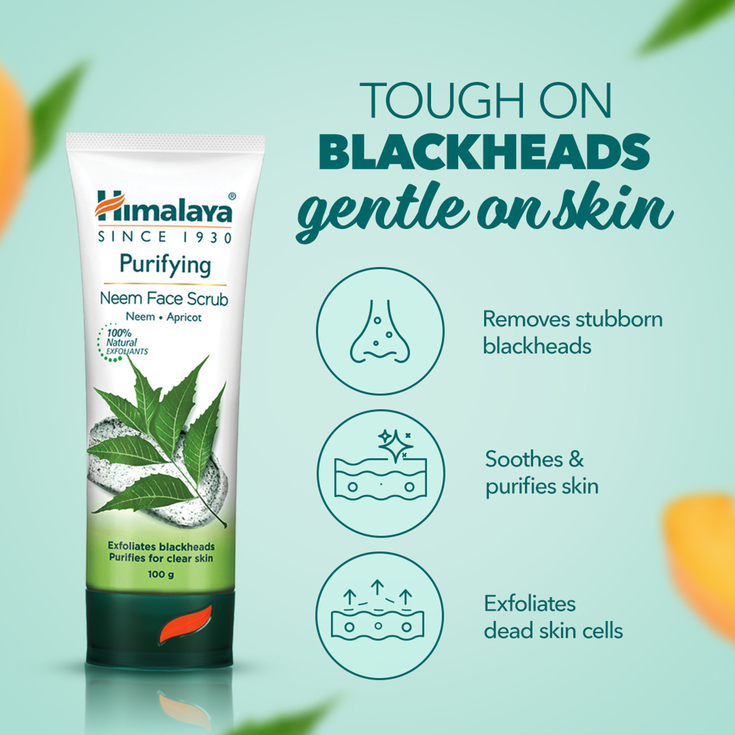 Image of HIMALAYA PURIFYING NEEM FACE SCRUB 100G Scrub