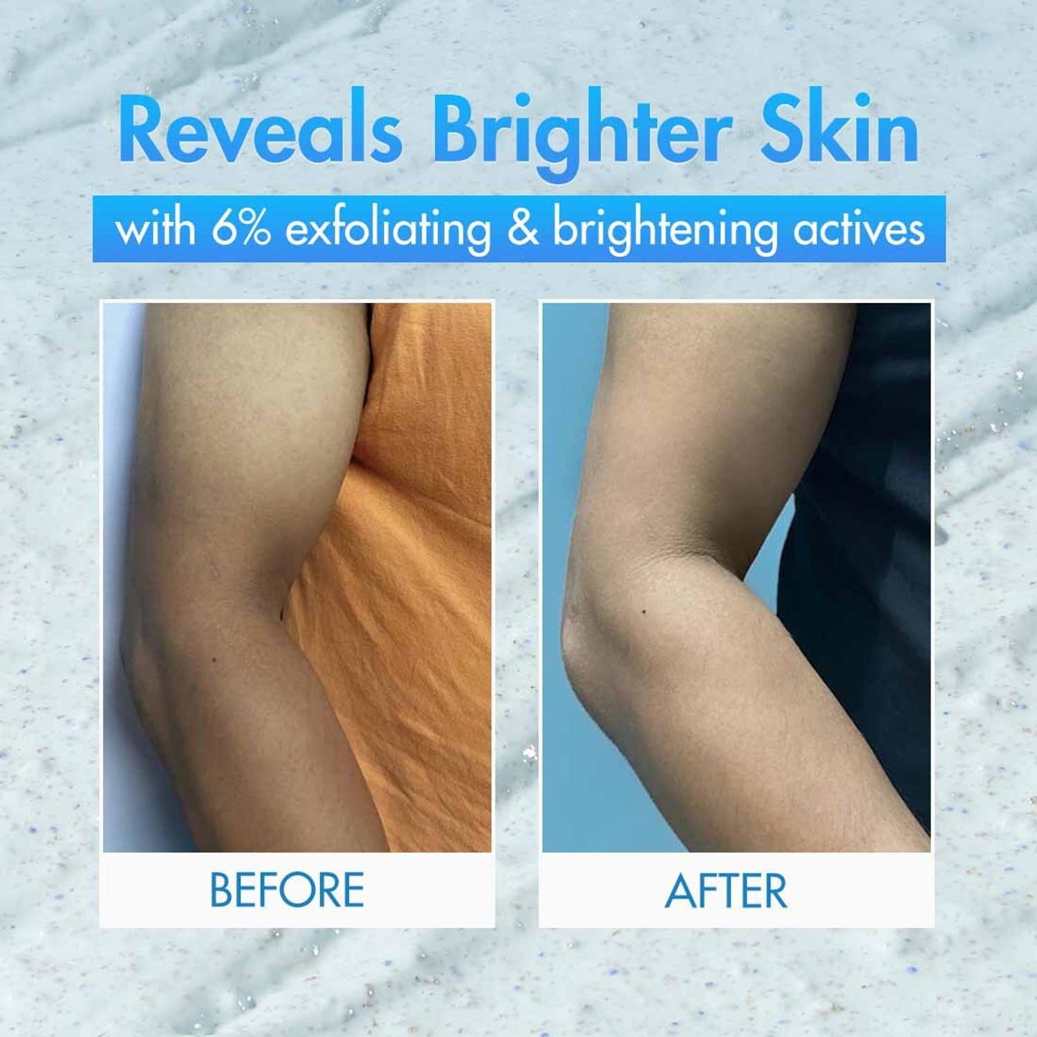 Image of mCaffeine Brightening & Exfoliating Body Scrub, 6% Multi-Action Actives with Niacinamide Scrub