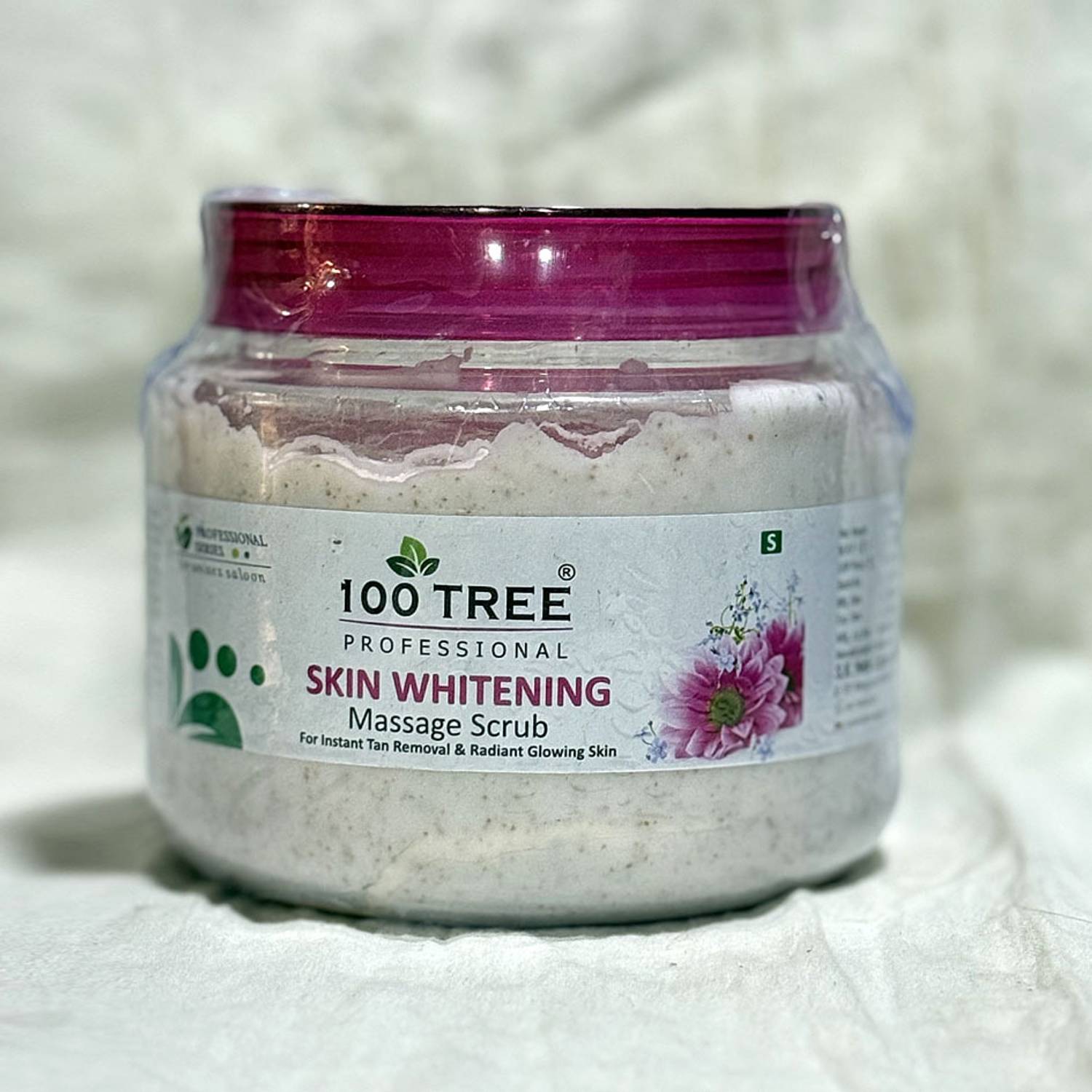 100Tree Professional Skin Whitening Massage Scrub & Radiant Glowing Scrub
